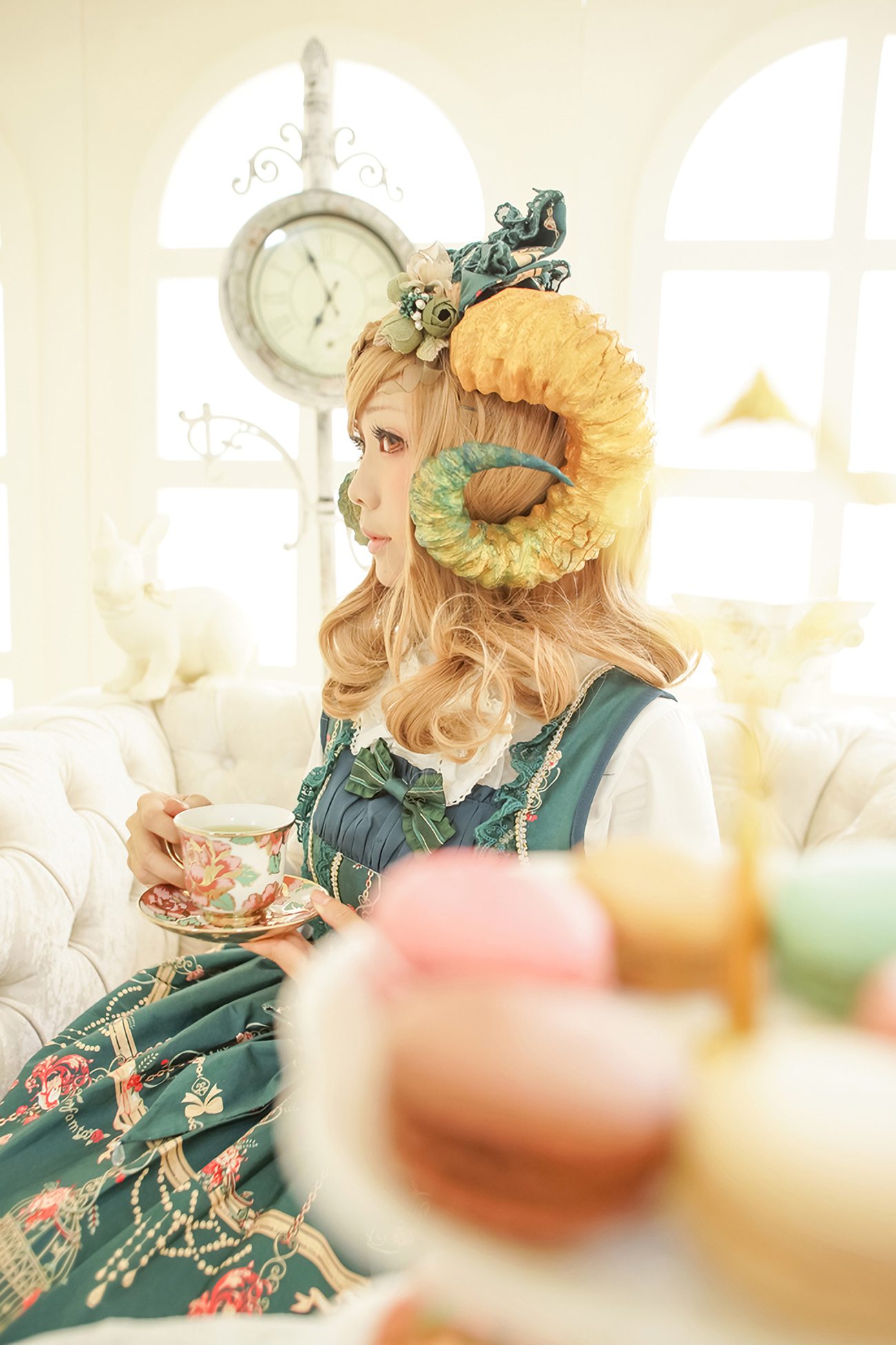 图片[6]-Ely_eee(ElyEE子)  午茶角少女[27P] – 速更版-美库