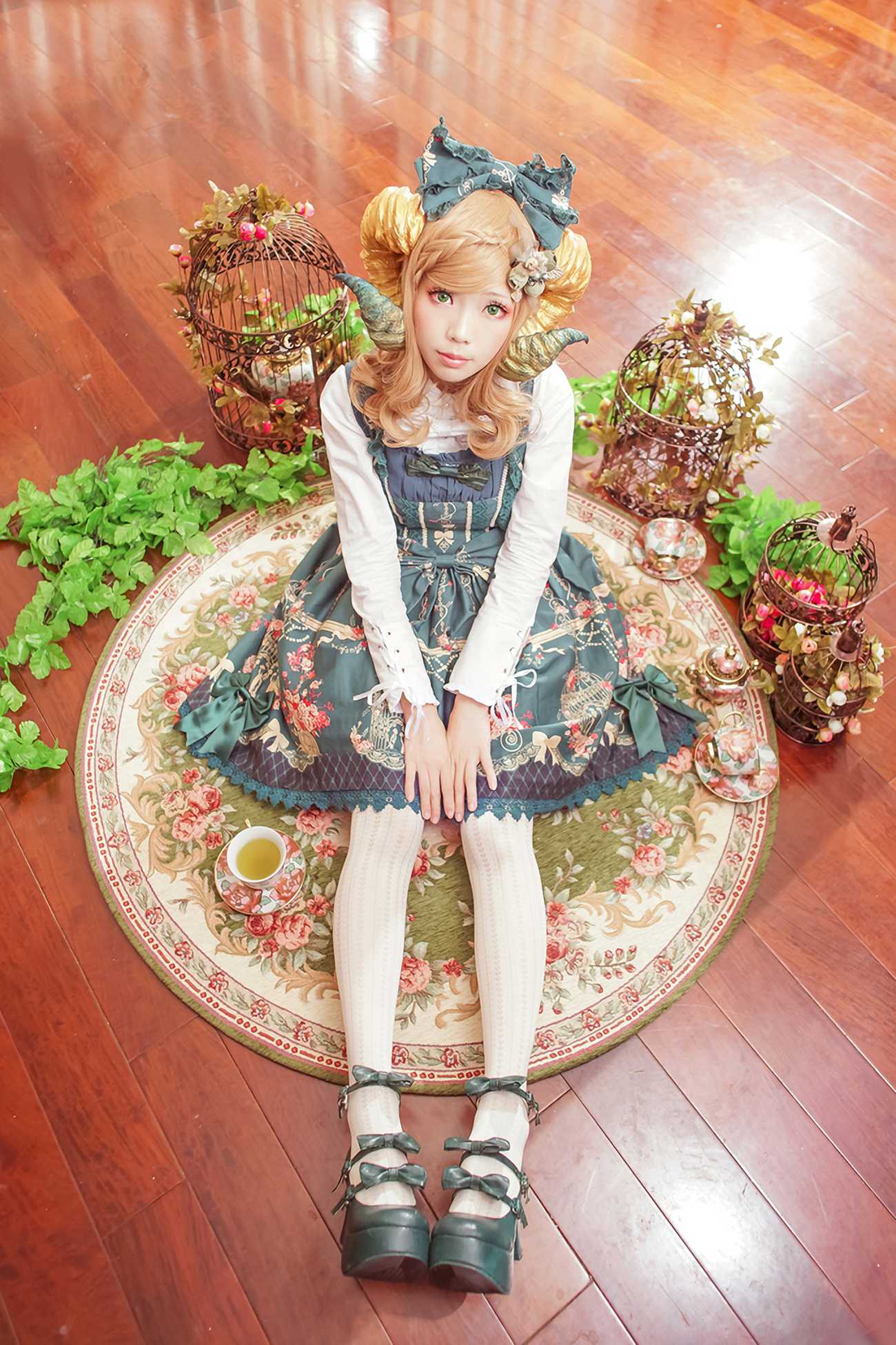 图片[8]-Ely_eee(ElyEE子)  午茶角少女[27P] – 速更版-美库