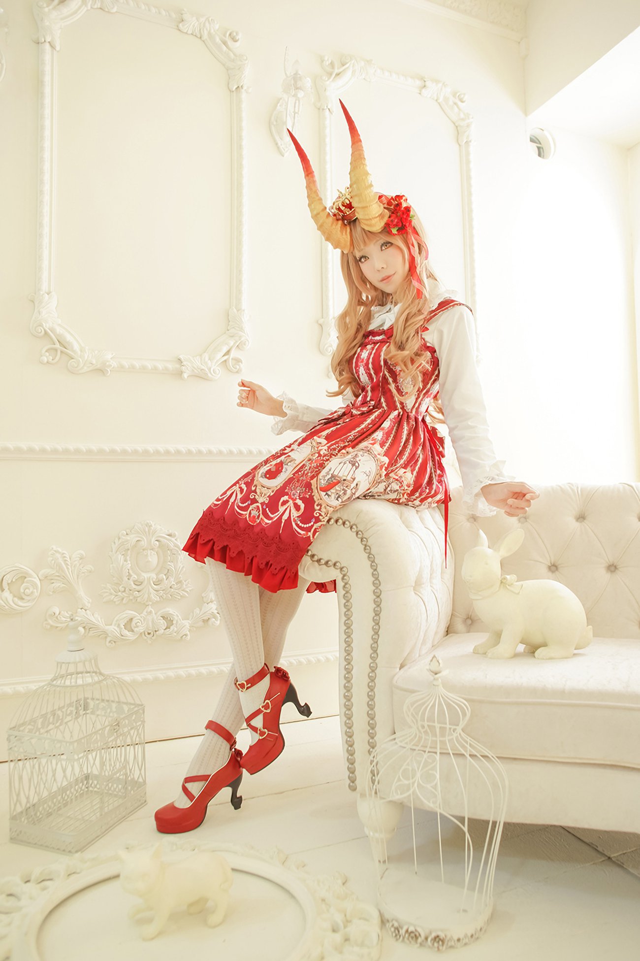 图片[14]-Ely_eee(ElyEE子)  午茶角少女[27P] – 速更版-美库