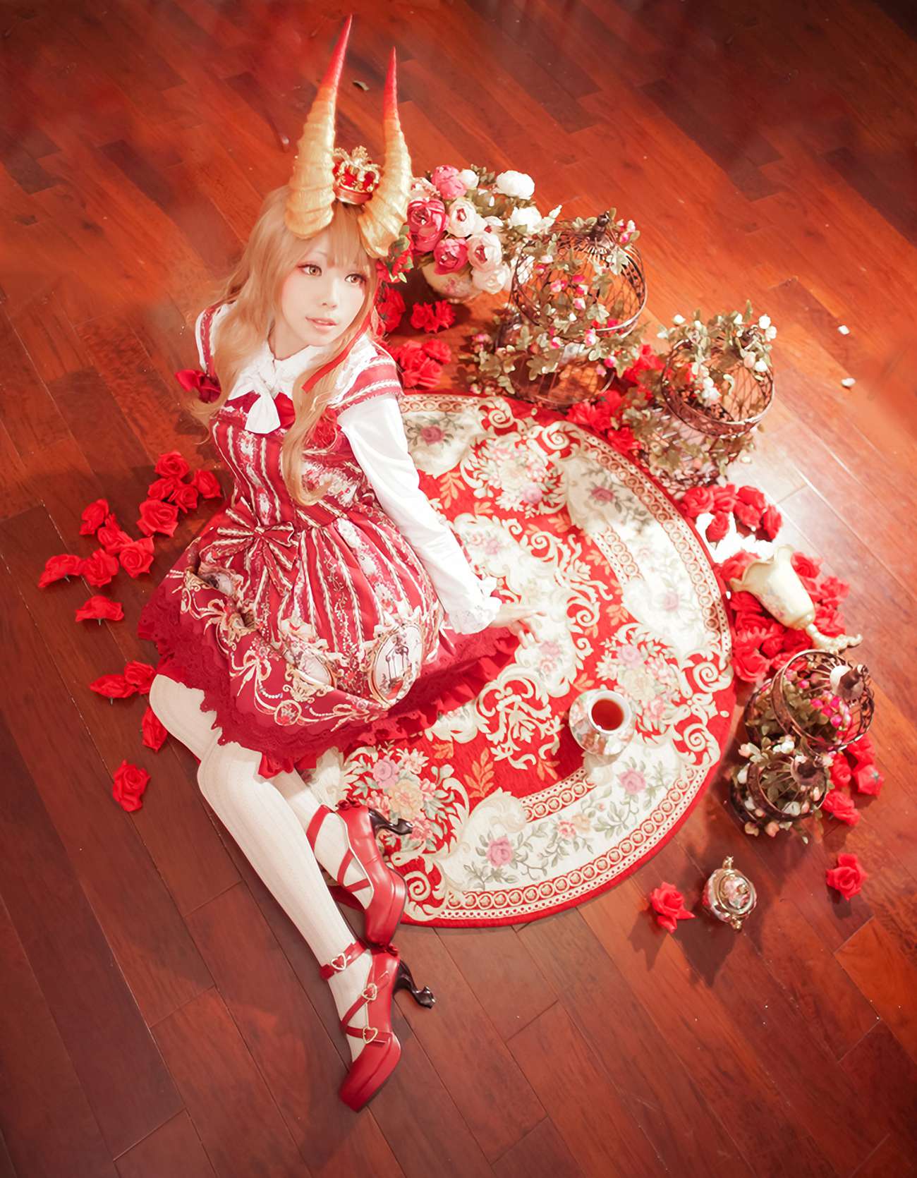 图片[20]-Ely_eee(ElyEE子)  午茶角少女[27P] – 速更版-美库