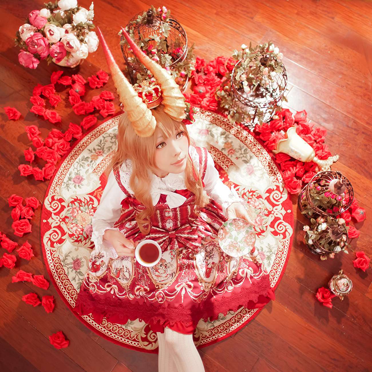 图片[21]-Ely_eee(ElyEE子)  午茶角少女[27P] – 速更版-美库