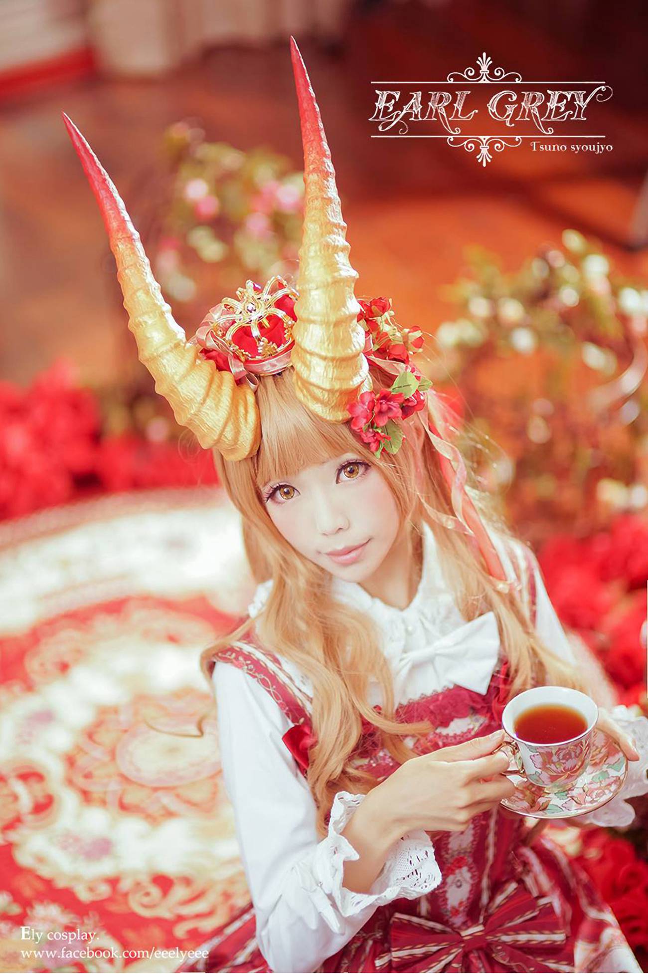 图片[22]-Ely_eee(ElyEE子)  午茶角少女[27P] – 速更版-美库