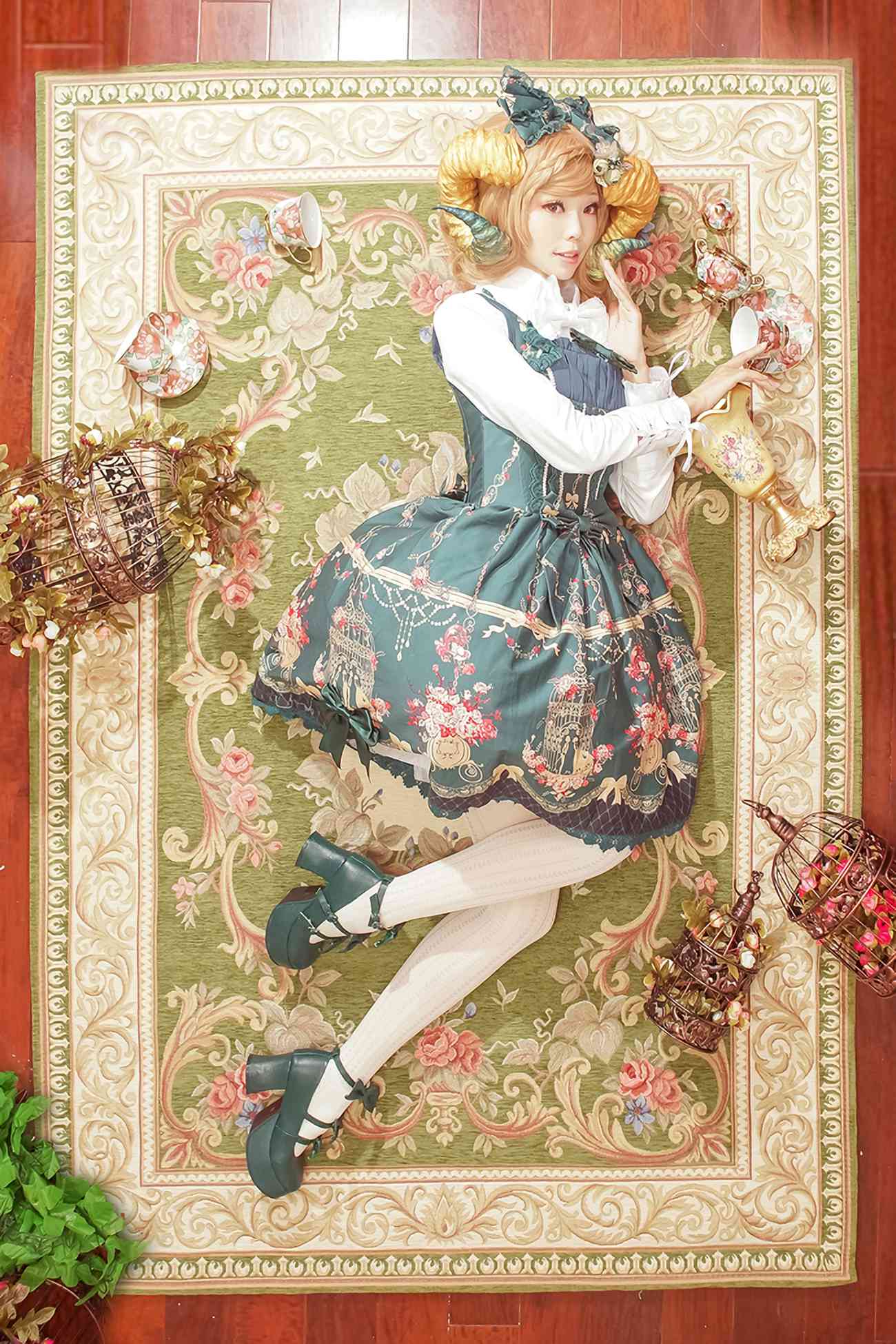 图片[28]-Ely_eee(ElyEE子)  午茶角少女[27P] – 速更版-美库