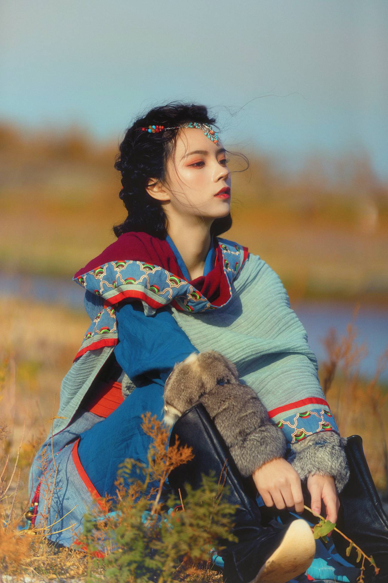 图片[11]-[YITUYU艺图语] 2021.08.20 东宫—蓝色小枫 赵瑞洁_ez [27P] – 速更版-美库