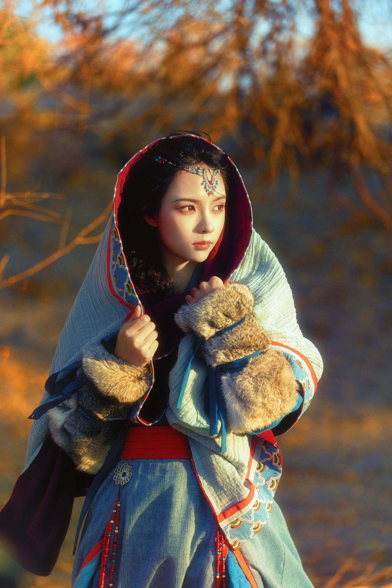 图片[14]-[YITUYU艺图语] 2021.08.20 东宫—蓝色小枫 赵瑞洁_ez [27P] – 速更版-美库