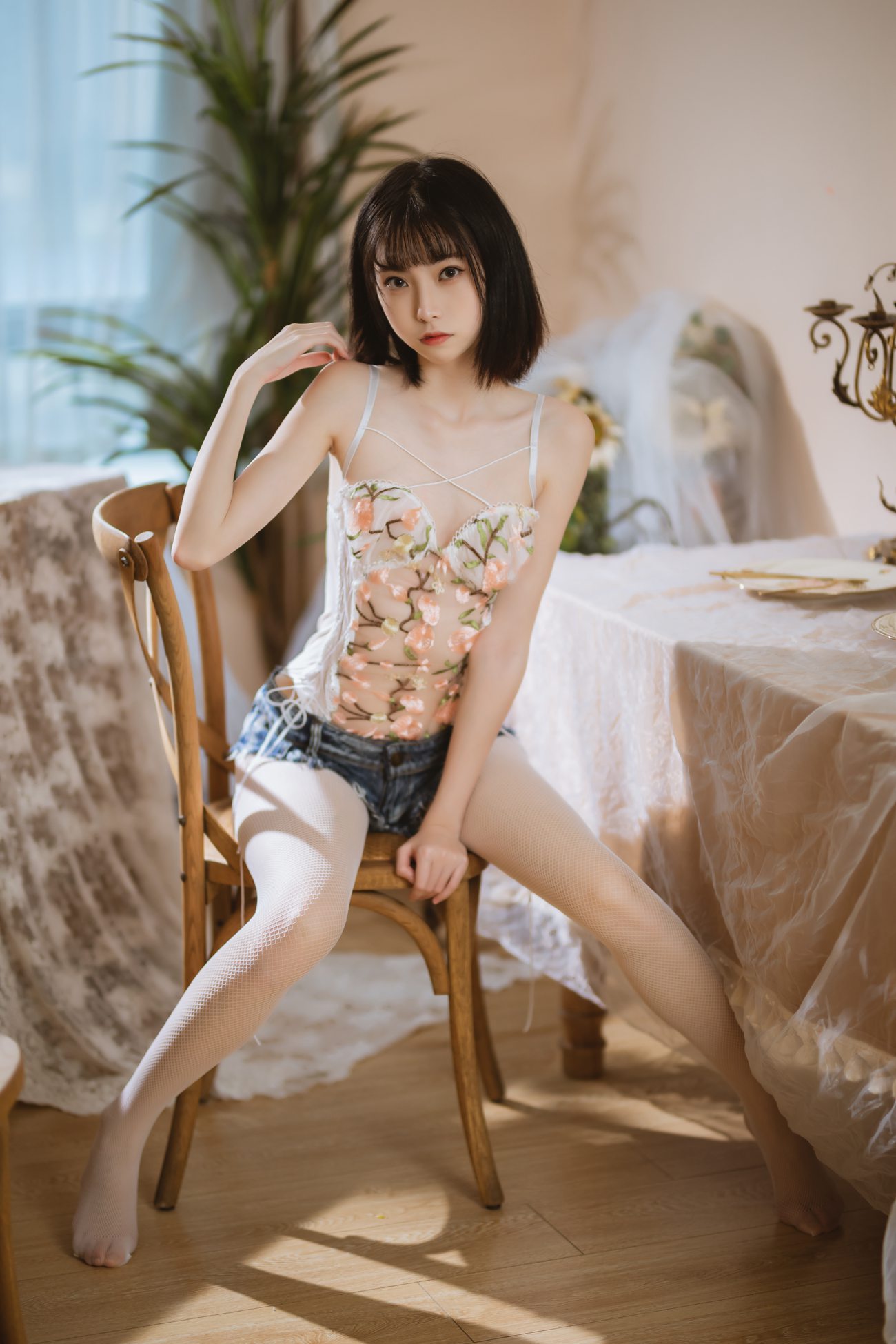 图片[14]-许岚 – 纯欲牛仔短裤 [40P] – 速更版-美库