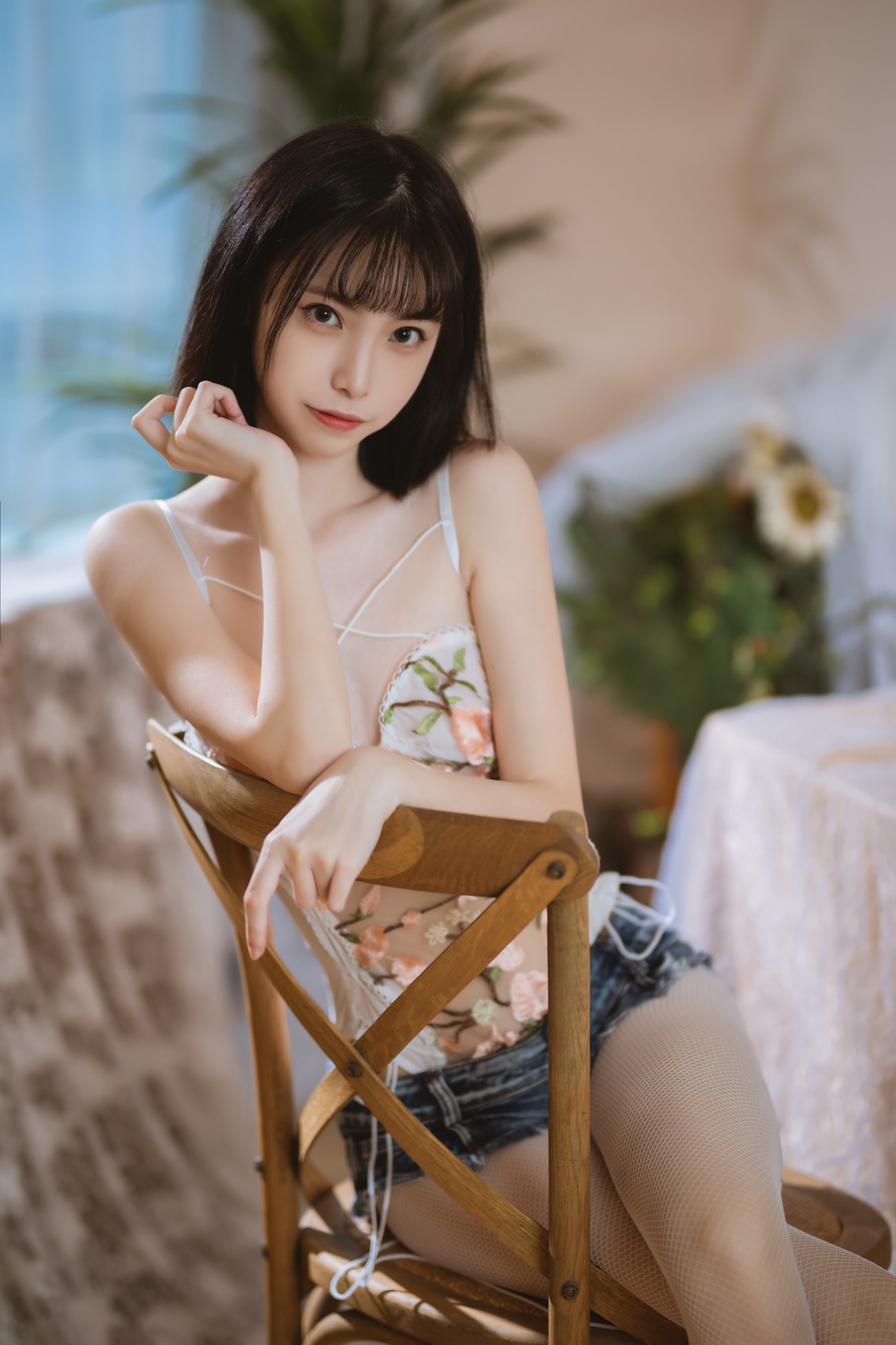 图片[21]-许岚 – 纯欲牛仔短裤 [40P] – 速更版-美库