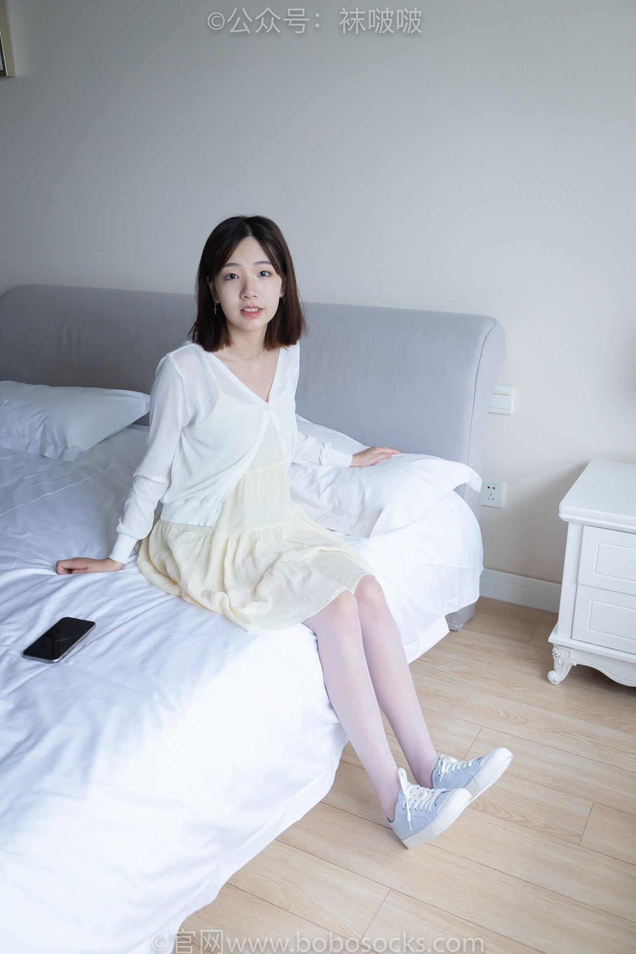 图片[13]-[BoBoSocks袜啵啵]NO.005 小甜豆-帆布鞋、薄白丝[133P] – 速更版-美库