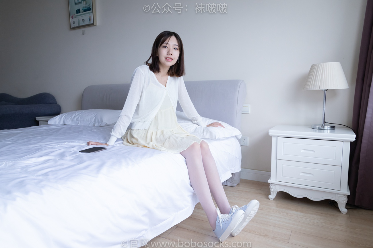 图片[14]-[BoBoSocks袜啵啵]NO.005 小甜豆-帆布鞋、薄白丝[133P] – 速更版-美库