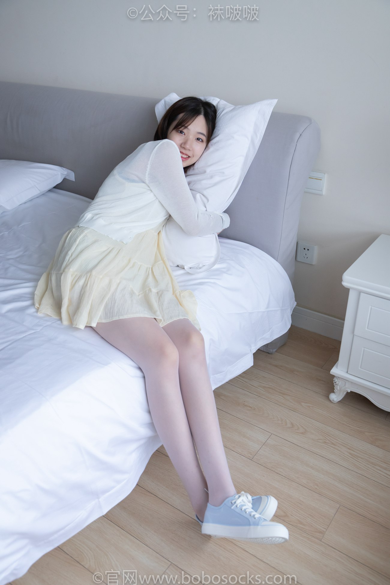 图片[30]-[BoBoSocks袜啵啵]NO.005 小甜豆-帆布鞋、薄白丝[133P] – 速更版-美库