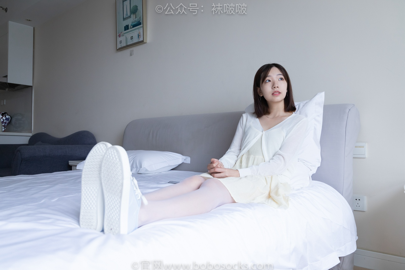 图片[33]-[BoBoSocks袜啵啵]NO.005 小甜豆-帆布鞋、薄白丝[133P] – 速更版-美库