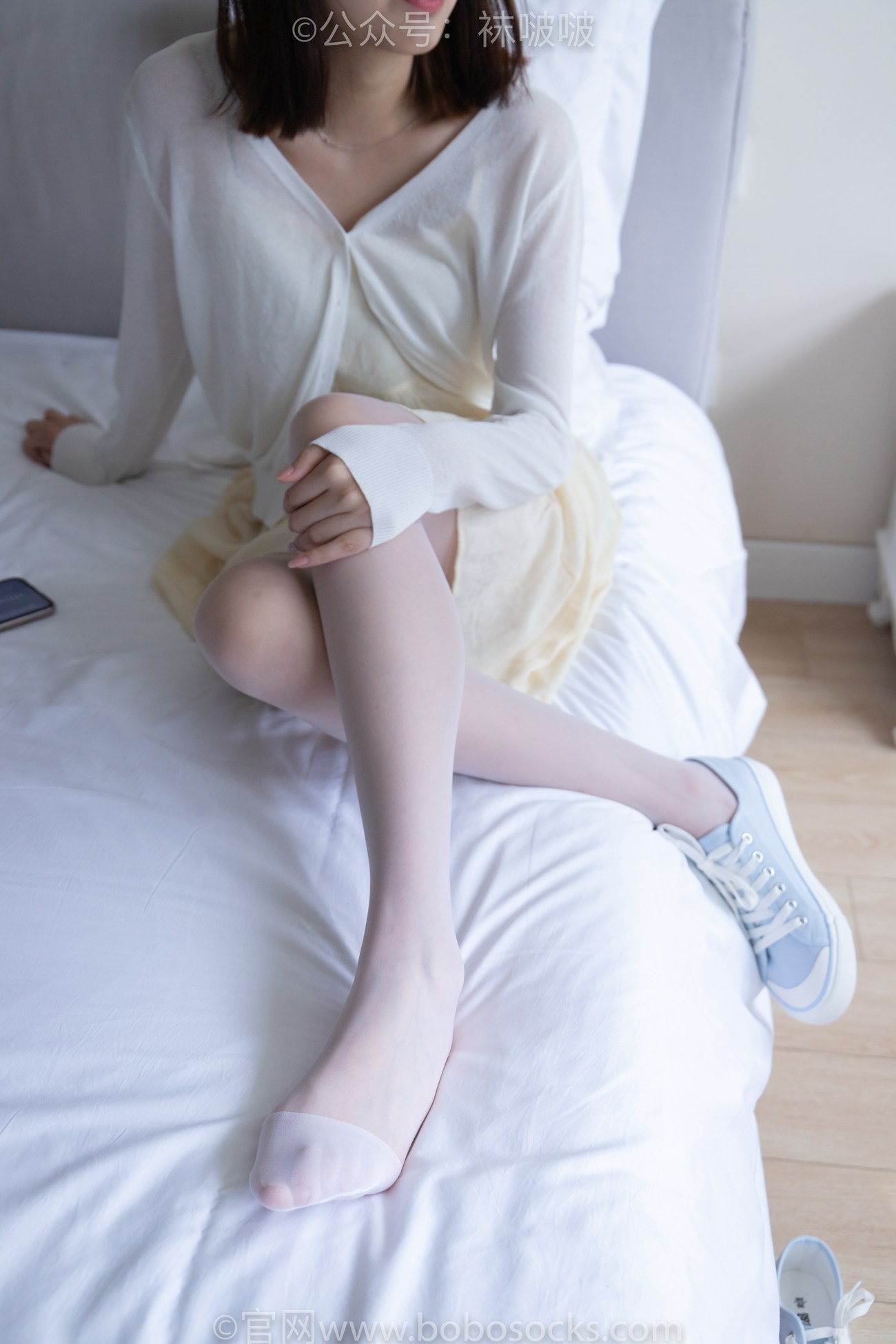 图片[50]-[BoBoSocks袜啵啵]NO.005 小甜豆-帆布鞋、薄白丝[133P] – 速更版-美库