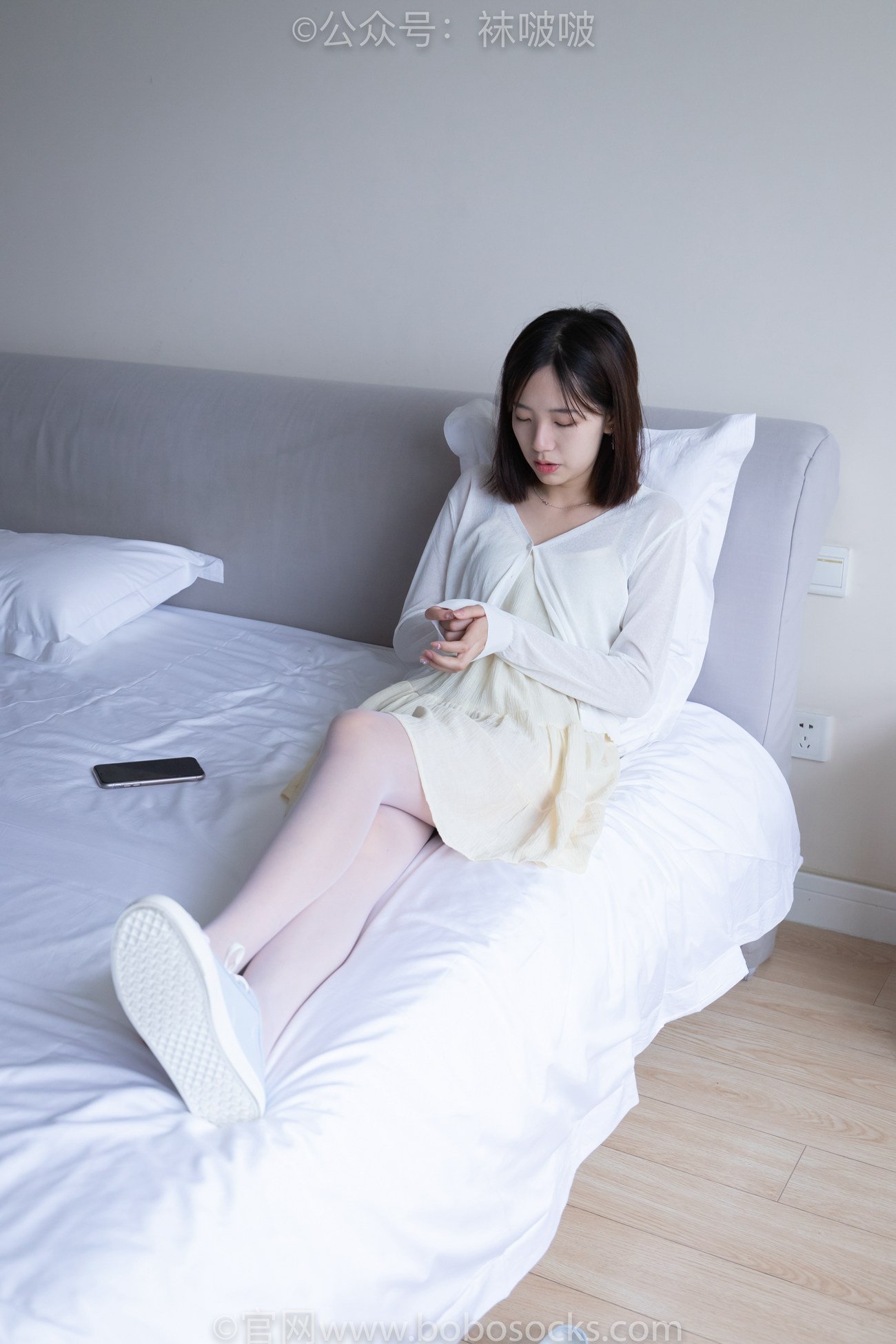 图片[56]-[BoBoSocks袜啵啵]NO.005 小甜豆-帆布鞋、薄白丝[133P] – 速更版-美库