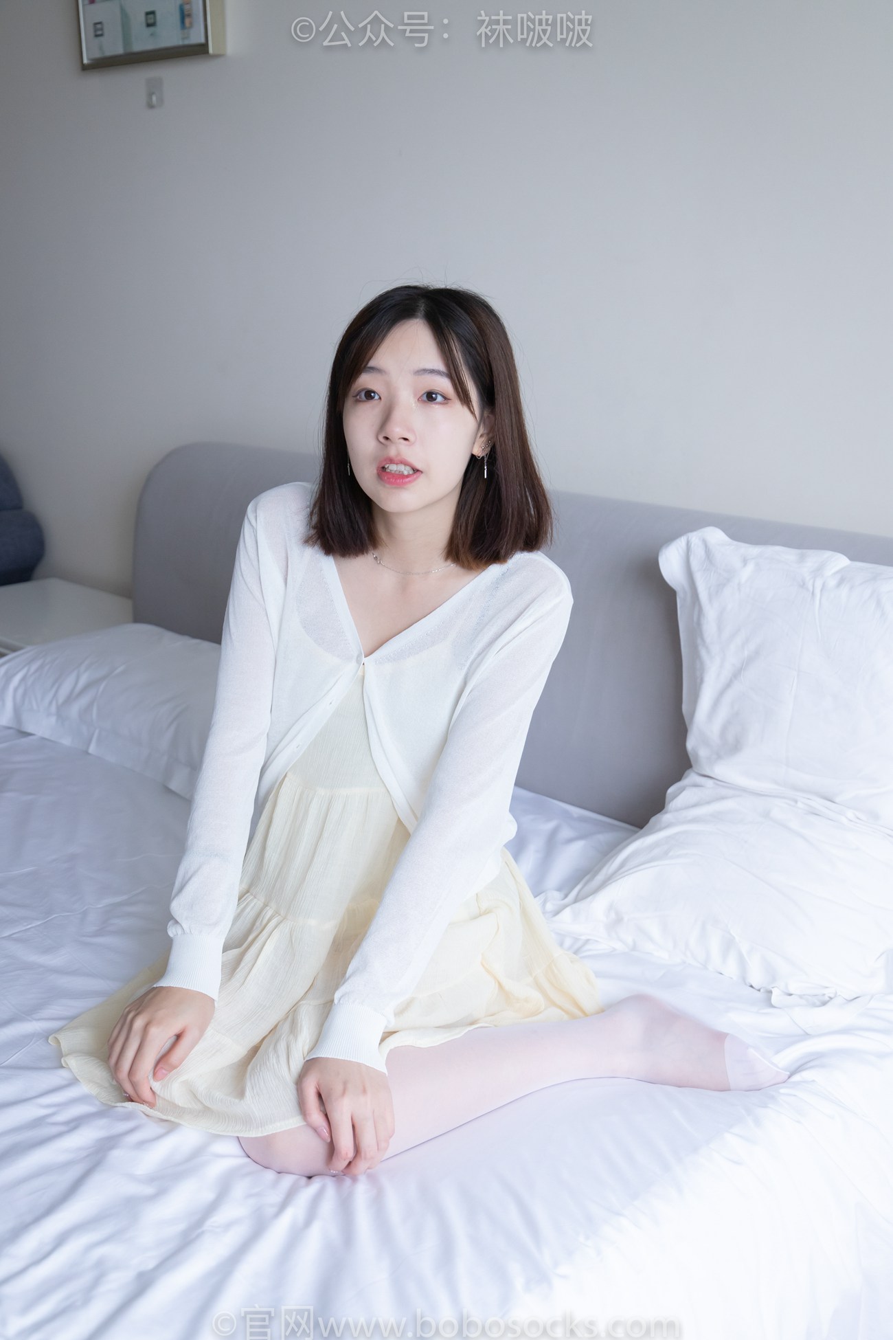 图片[79]-[BoBoSocks袜啵啵]NO.005 小甜豆-帆布鞋、薄白丝[133P] – 速更版-美库