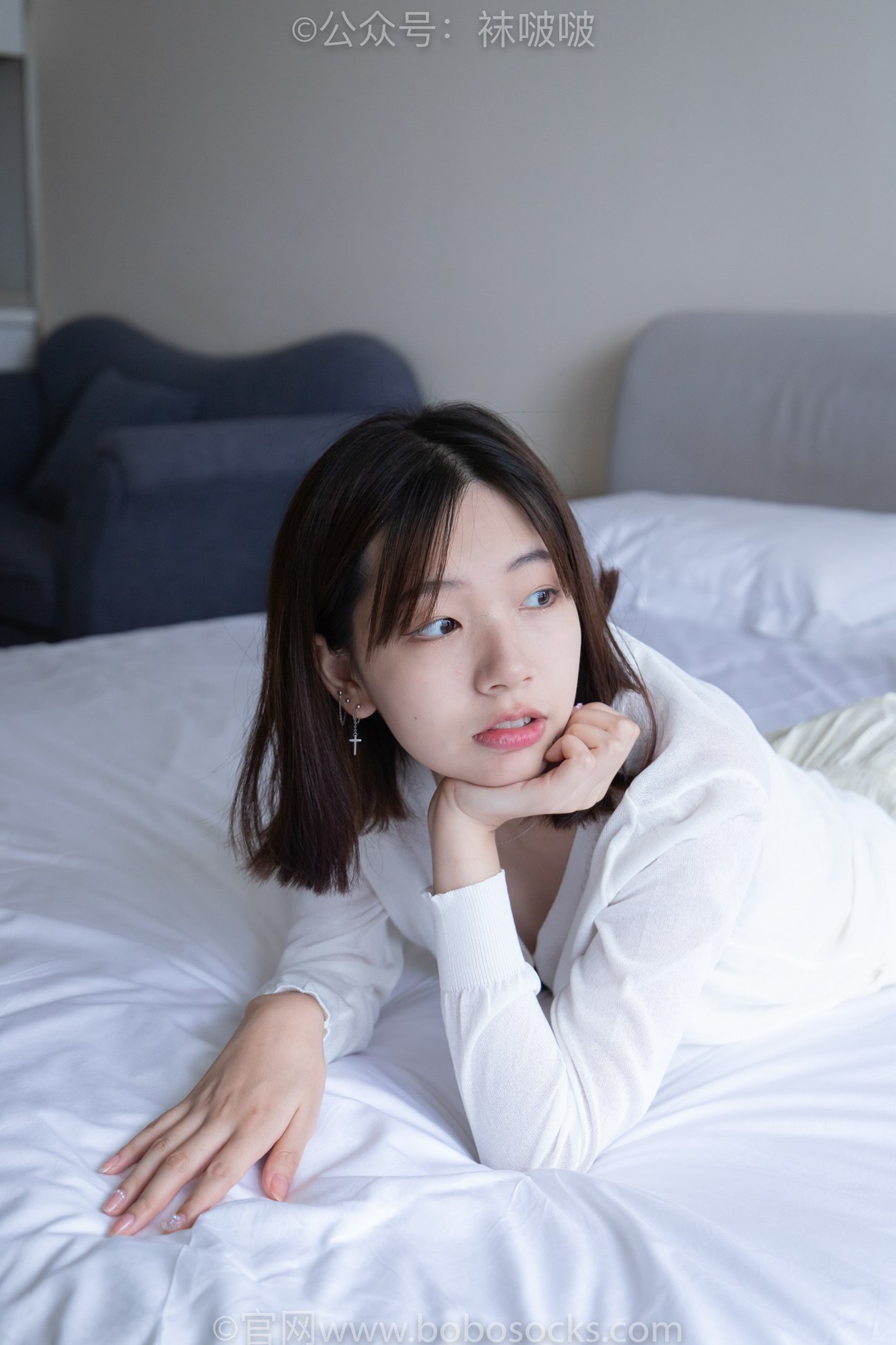 图片[93]-[BoBoSocks袜啵啵]NO.005 小甜豆-帆布鞋、薄白丝[133P] – 速更版-美库