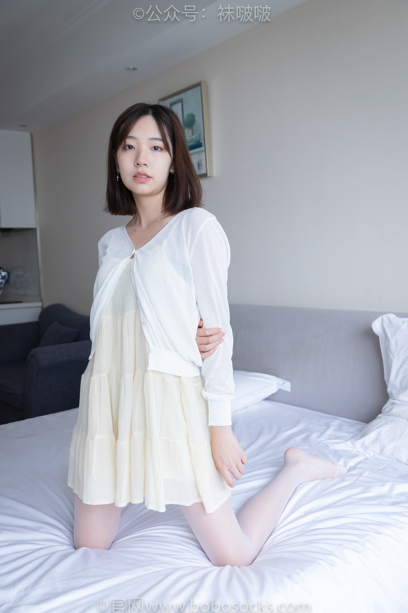 图片[95]-[BoBoSocks袜啵啵]NO.005 小甜豆-帆布鞋、薄白丝[133P] – 速更版-美库