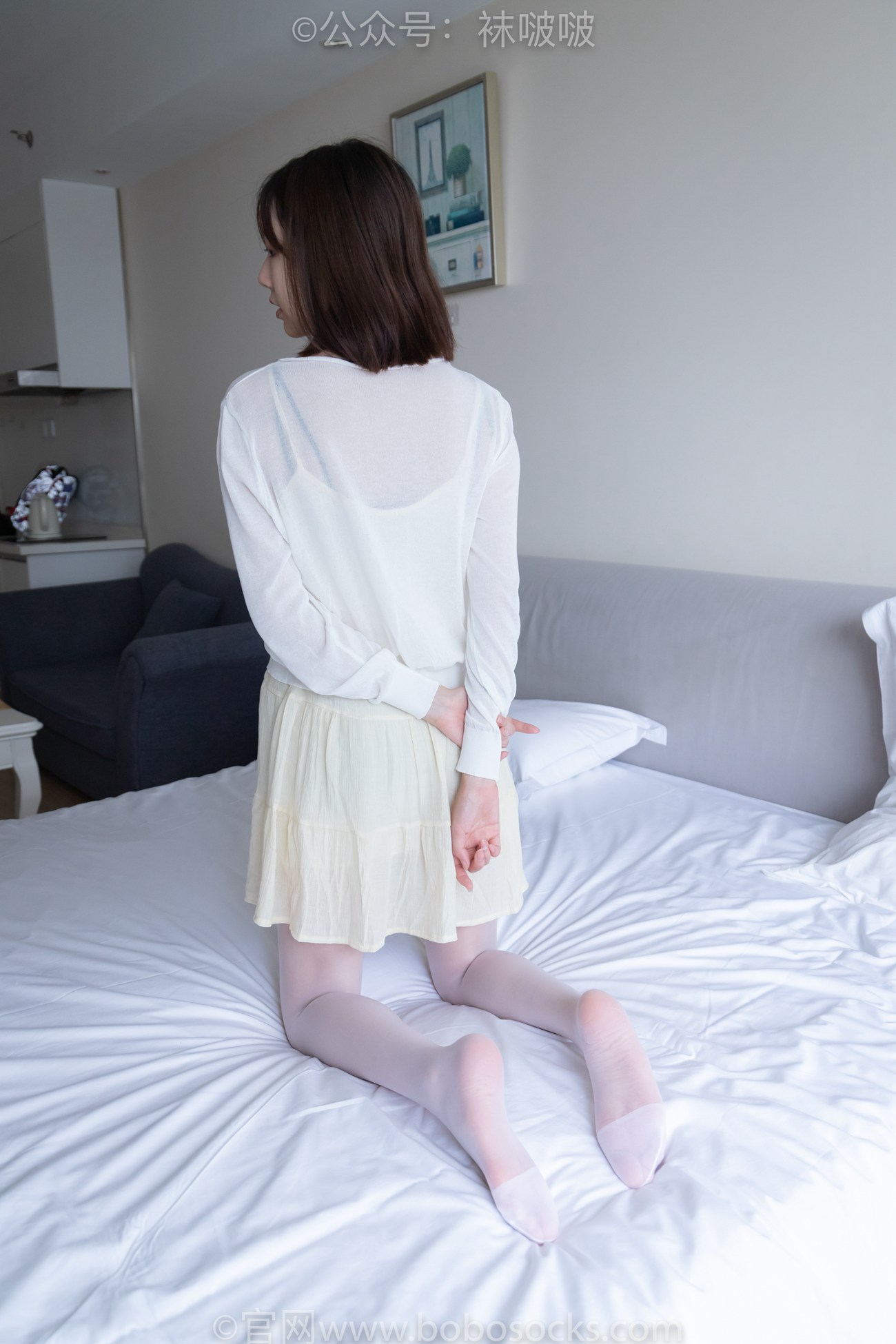 图片[98]-[BoBoSocks袜啵啵]NO.005 小甜豆-帆布鞋、薄白丝[133P] – 速更版-美库