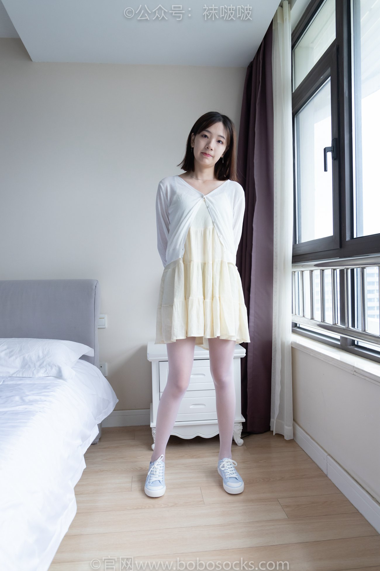 图片[132]-[BoBoSocks袜啵啵]NO.005 小甜豆-帆布鞋、薄白丝[133P] – 速更版-美库