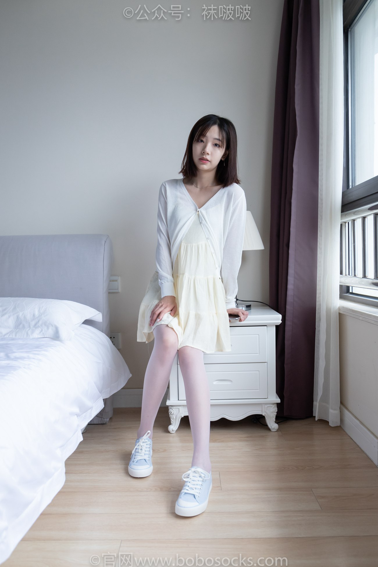 图片[135]-[BoBoSocks袜啵啵]NO.005 小甜豆-帆布鞋、薄白丝[133P] – 速更版-美库