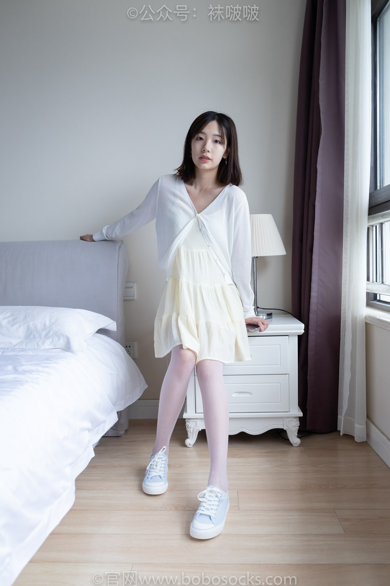 图片[134]-[BoBoSocks袜啵啵]NO.005 小甜豆-帆布鞋、薄白丝[133P] – 速更版-美库