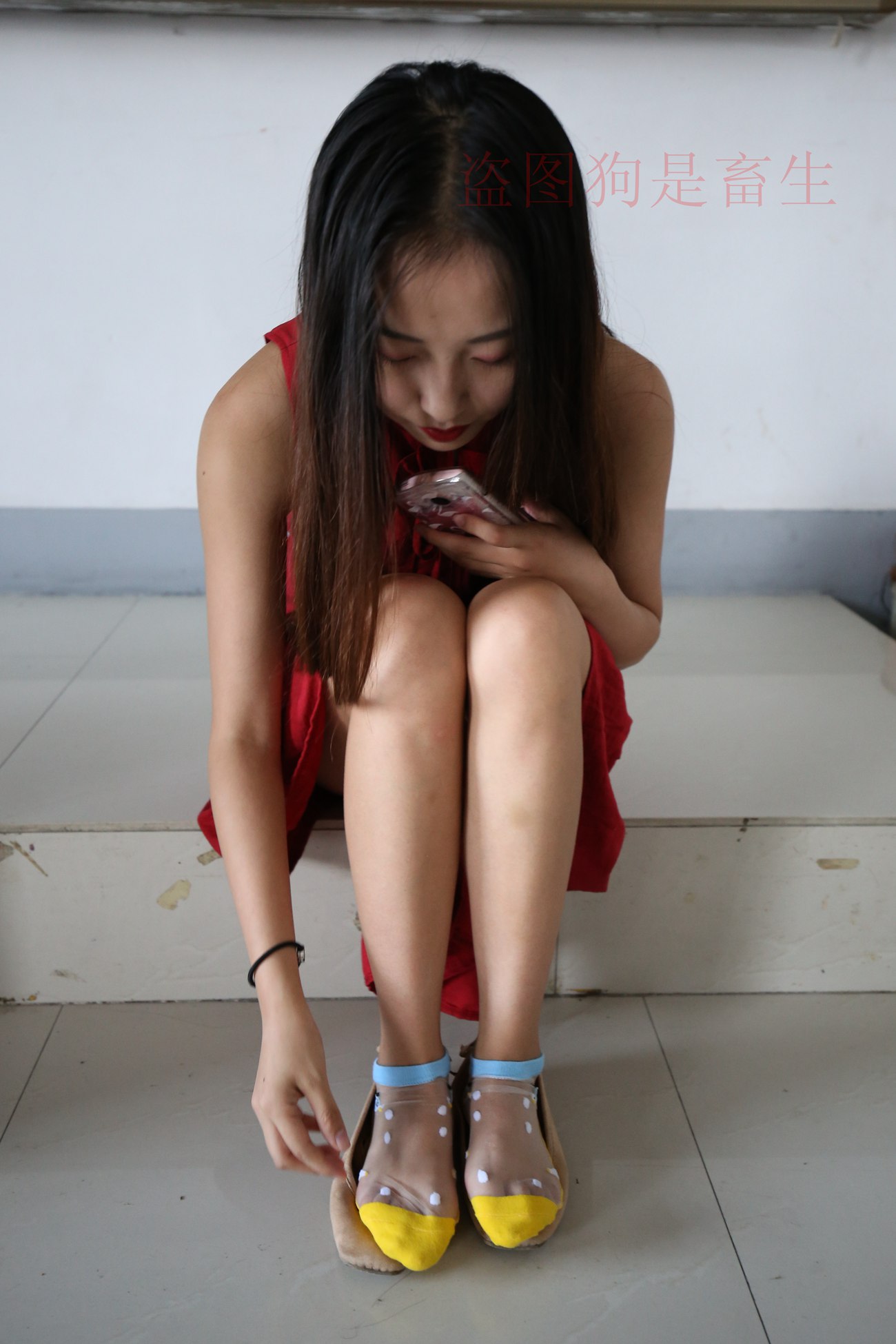 图片[81]-大西瓜爱牙膏-早期作品-Z5-4 电梯冰丝+裸足(2)[180P] – 速更版-美库