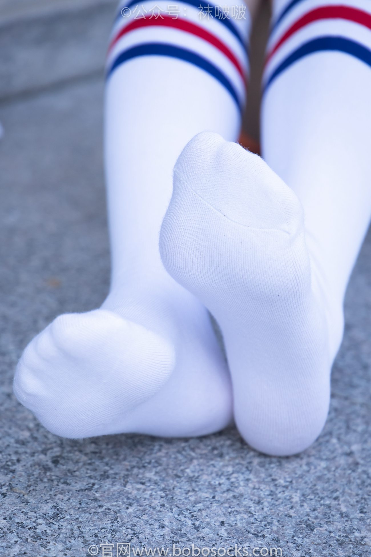 图片[43]-[BoBoSocks袜啵啵]NO.006 小米-运动鞋、白色小腿袜、裸足[130P] – 速更版-美库