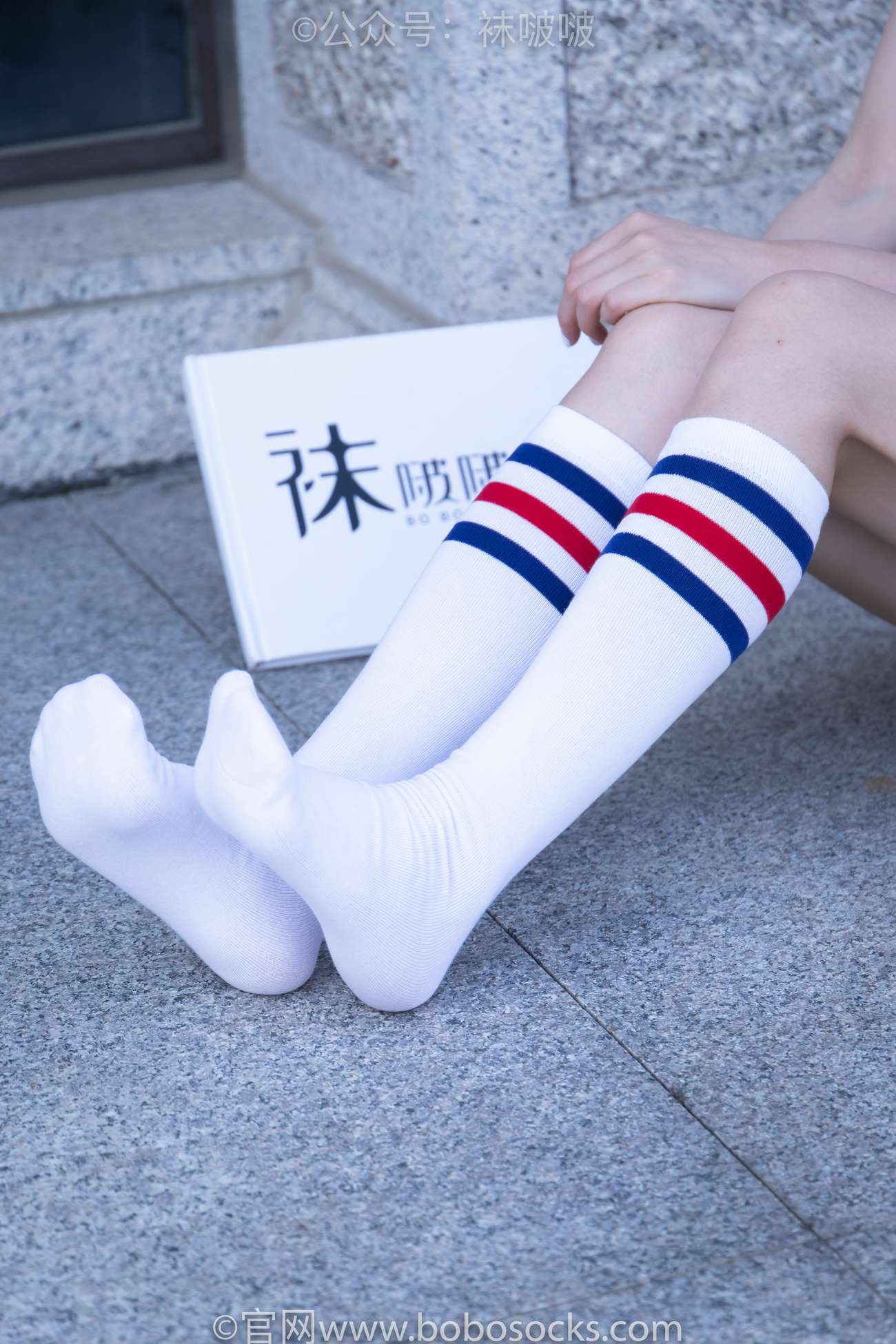 图片[53]-[BoBoSocks袜啵啵]NO.006 小米-运动鞋、白色小腿袜、裸足[130P] – 速更版-美库