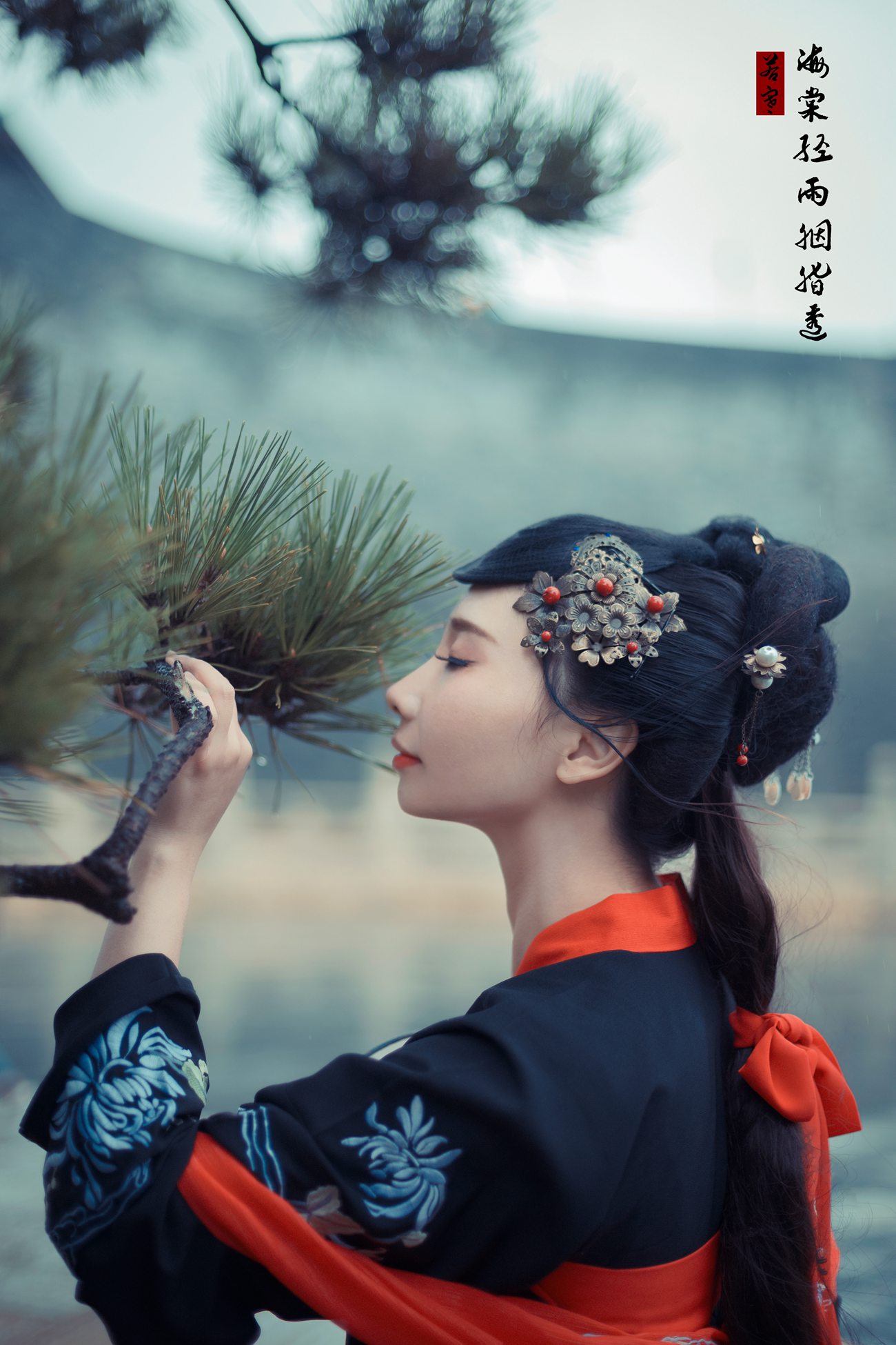 图片[23]-[YITUYU艺图语] 2021.08.21 海棠轻语烟脂透 唱小游 [39P] – 速更版-美库