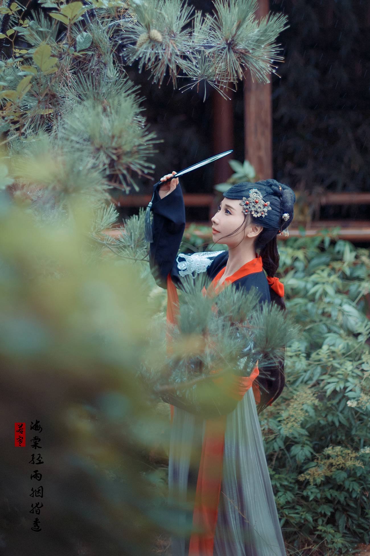 图片[26]-[YITUYU艺图语] 2021.08.21 海棠轻语烟脂透 唱小游 [39P] – 速更版-美库