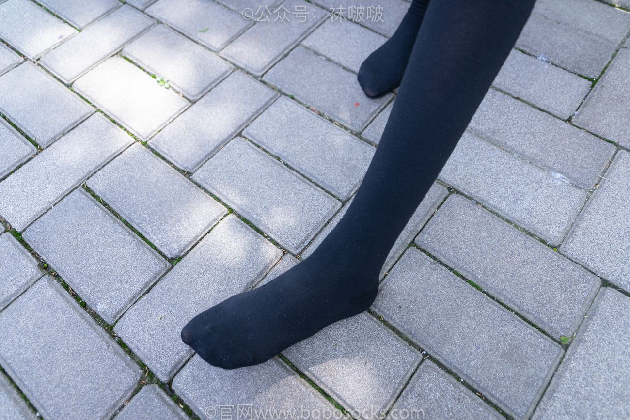 图片[76]-[BoBoSocks袜啵啵]NO.007 稚予-JK制服、皮鞋、黑色中筒棉袜、肉丝[143P] – 速更版-美库