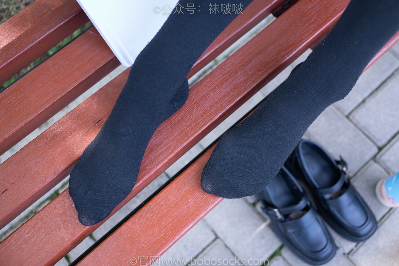 图片[86]-[BoBoSocks袜啵啵]NO.007 稚予-JK制服、皮鞋、黑色中筒棉袜、肉丝[143P] – 速更版-美库