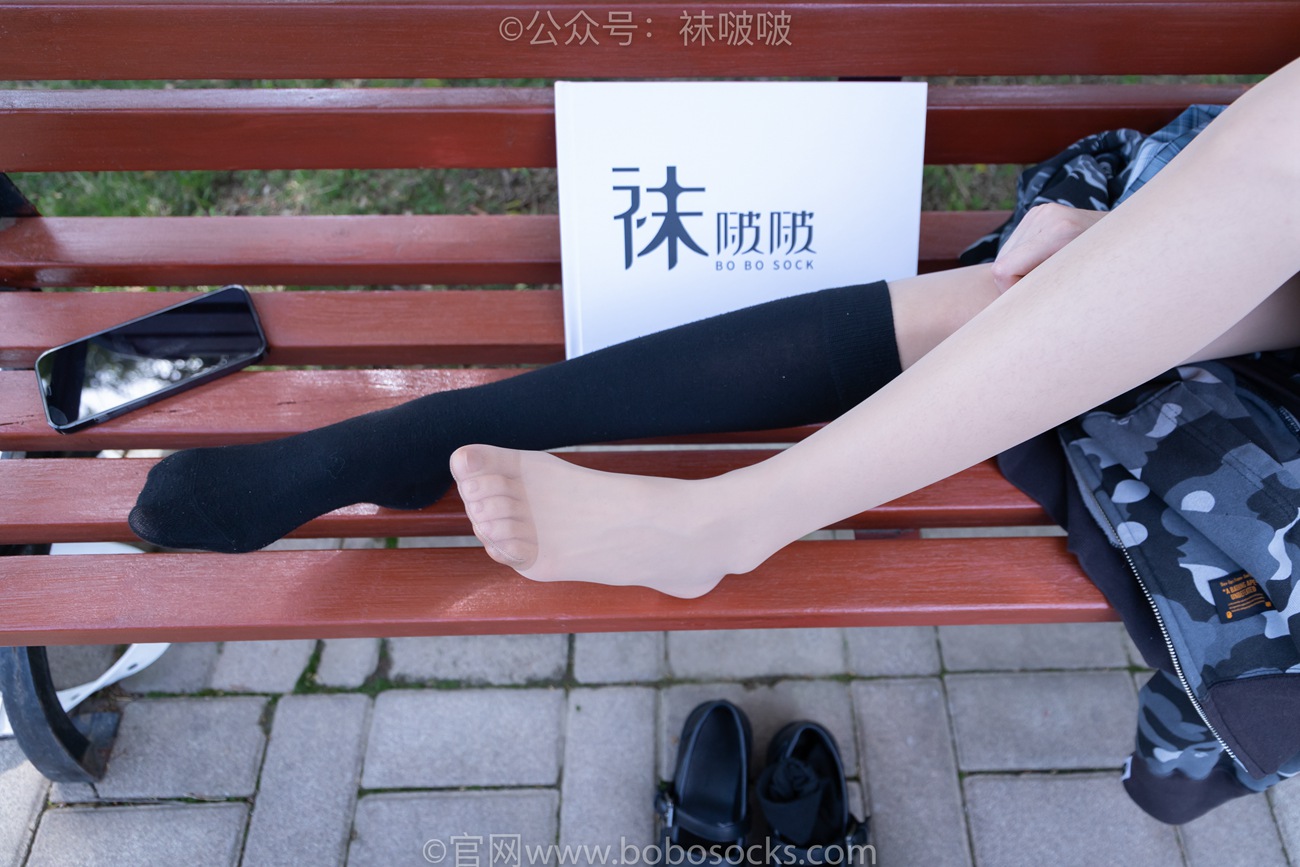 图片[107]-[BoBoSocks袜啵啵]NO.007 稚予-JK制服、皮鞋、黑色中筒棉袜、肉丝[143P] – 速更版-美库