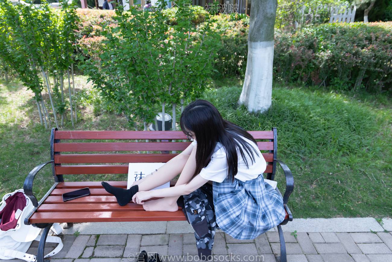 图片[117]-[BoBoSocks袜啵啵]NO.007 稚予-JK制服、皮鞋、黑色中筒棉袜、肉丝[143P] – 速更版-美库