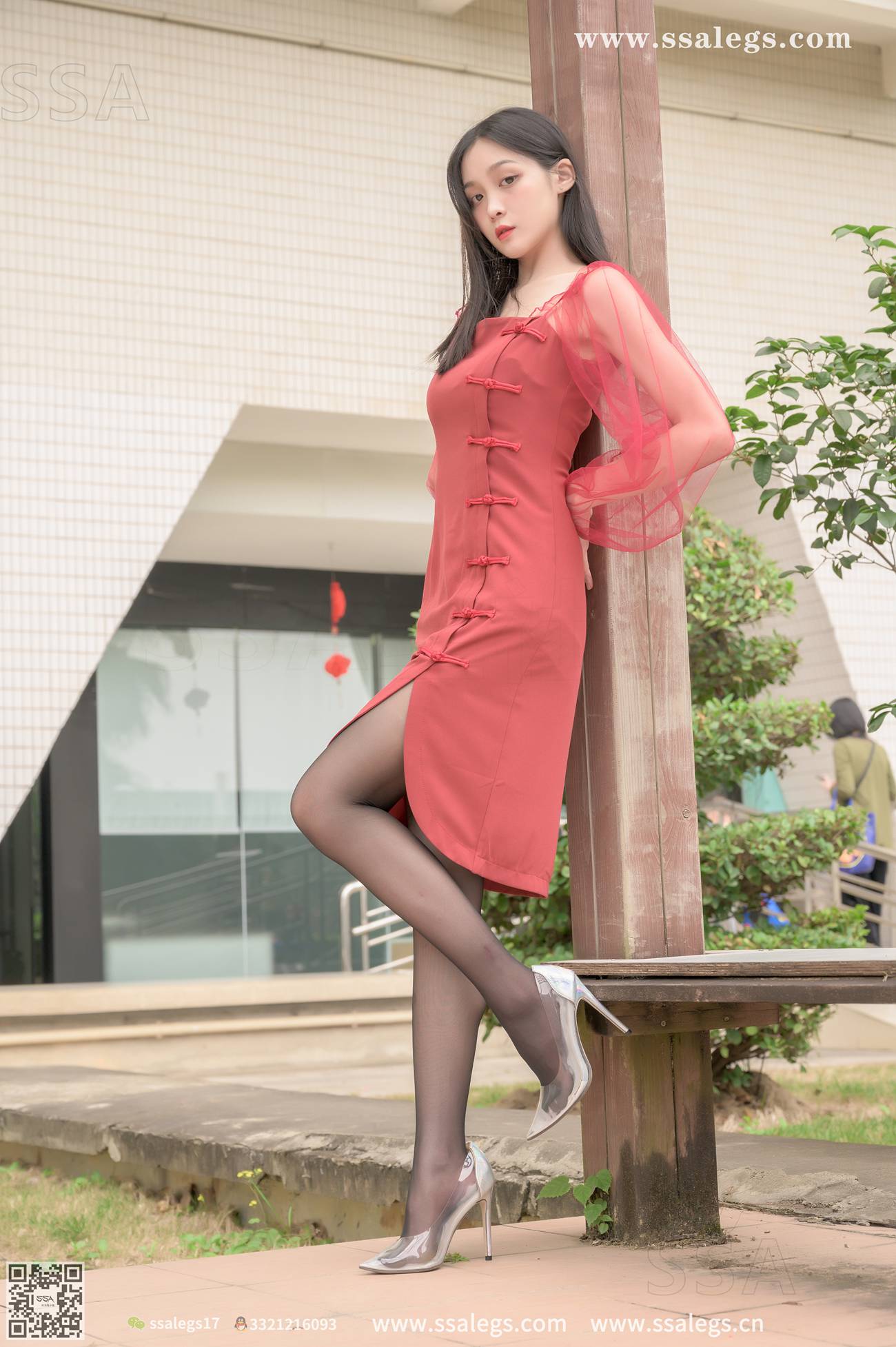 图片[23]-[SSA丝社]超清写真 NO.354 君君天气好和她逛公园吧[139P] – 速更版-美库