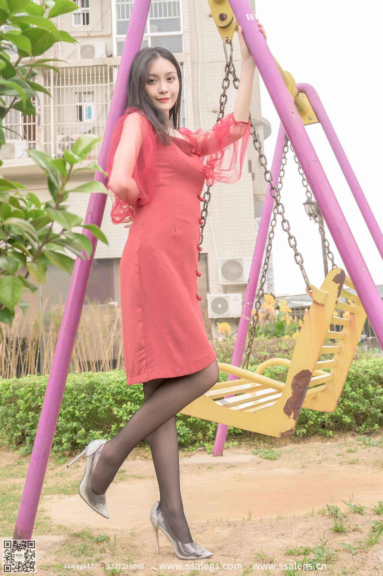 图片[76]-[SSA丝社]超清写真 NO.354 君君天气好和她逛公园吧[139P] – 速更版-美库