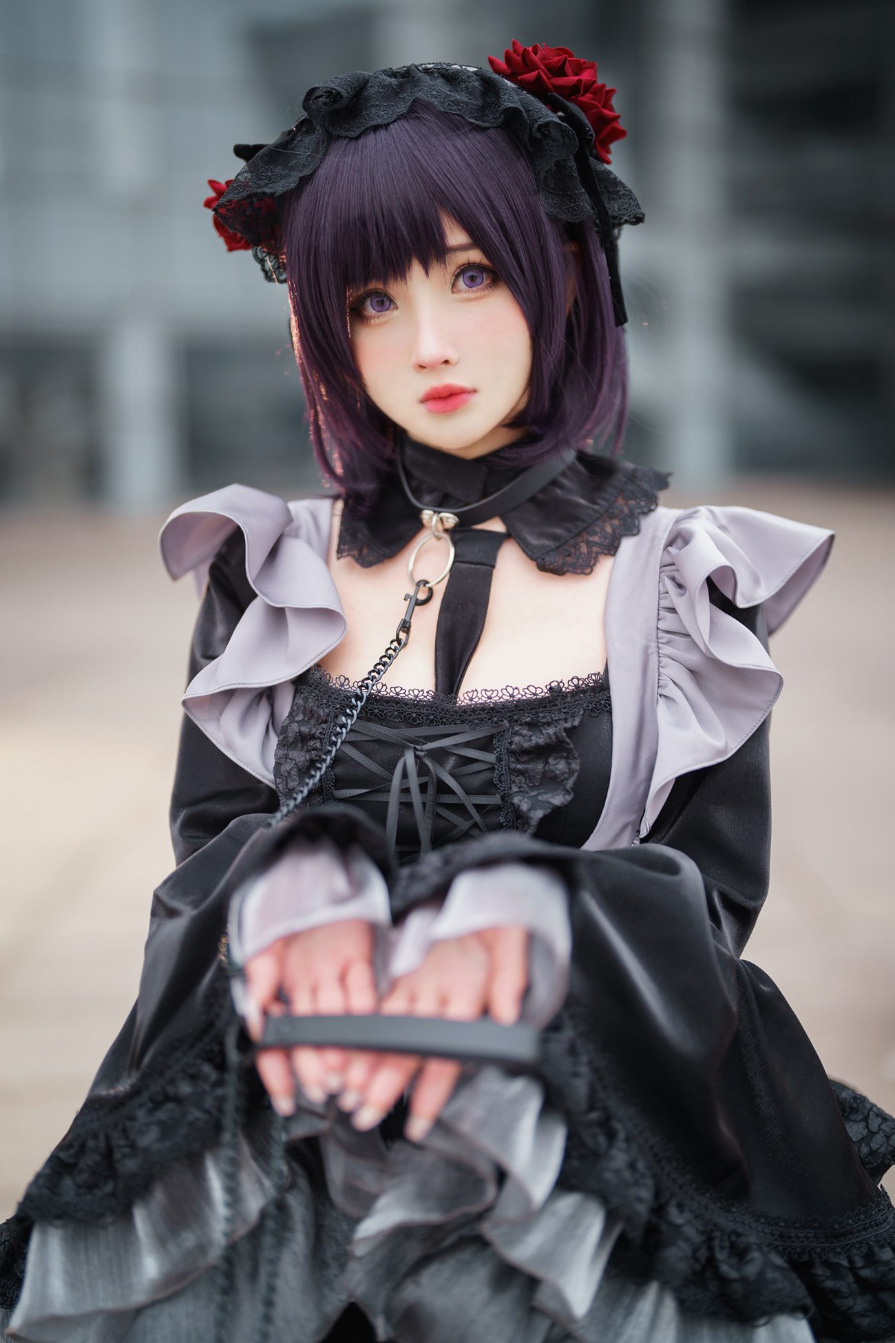 图片[11]-COS福利rioko凉凉子(肉扣热热子) – 黑江雫 漫展篇 海梦 [34P] – 速更版-美库