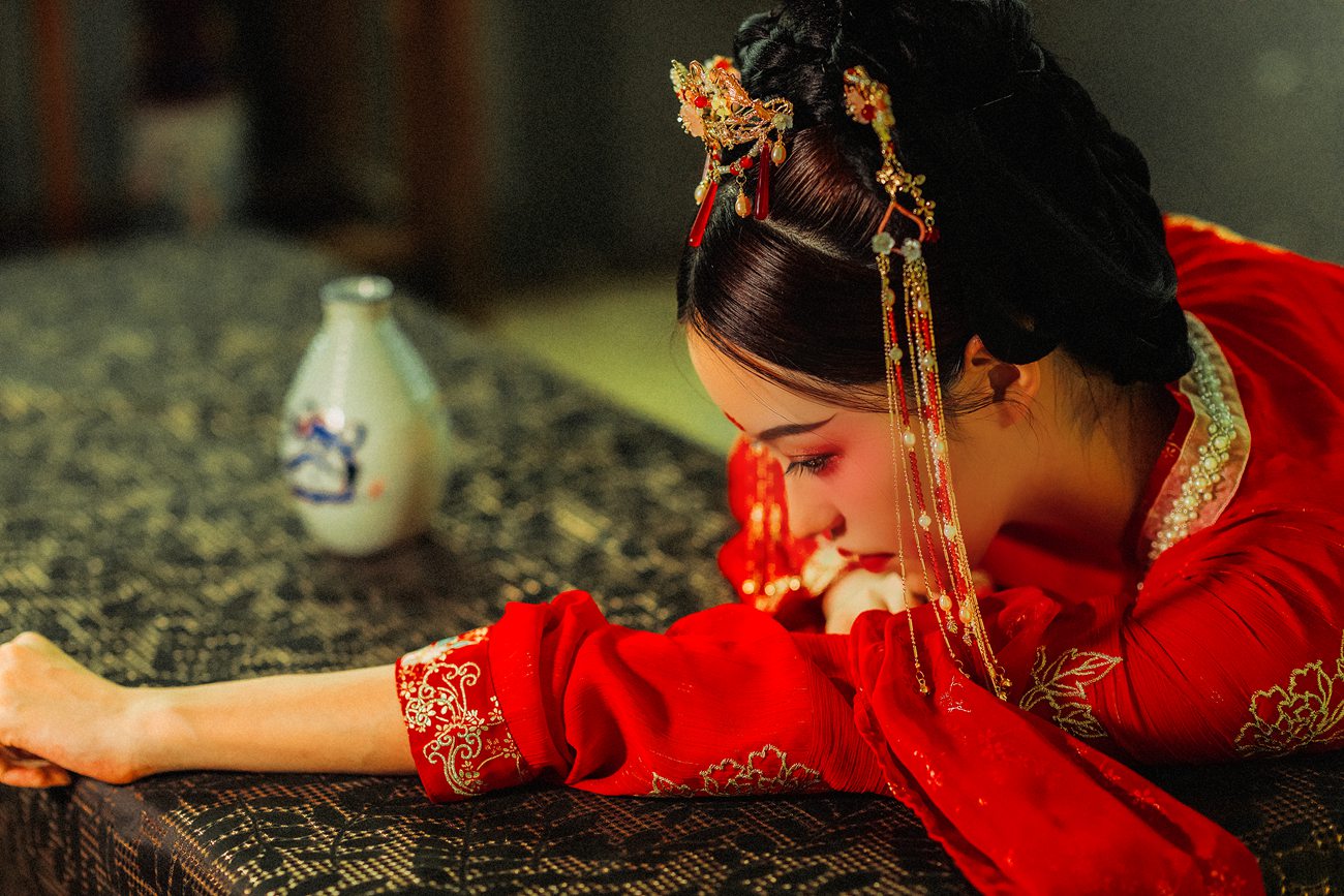 图片[10]-[YITUYU艺图语] 2021.08.23 梦千年 沧霁桔梗 [28P] – 速更版-美库