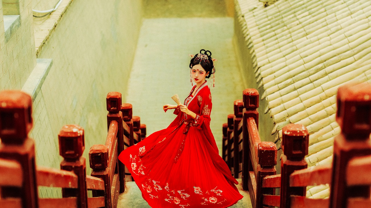 图片[12]-[YITUYU艺图语] 2021.08.23 梦千年 沧霁桔梗 [28P] – 速更版-美库