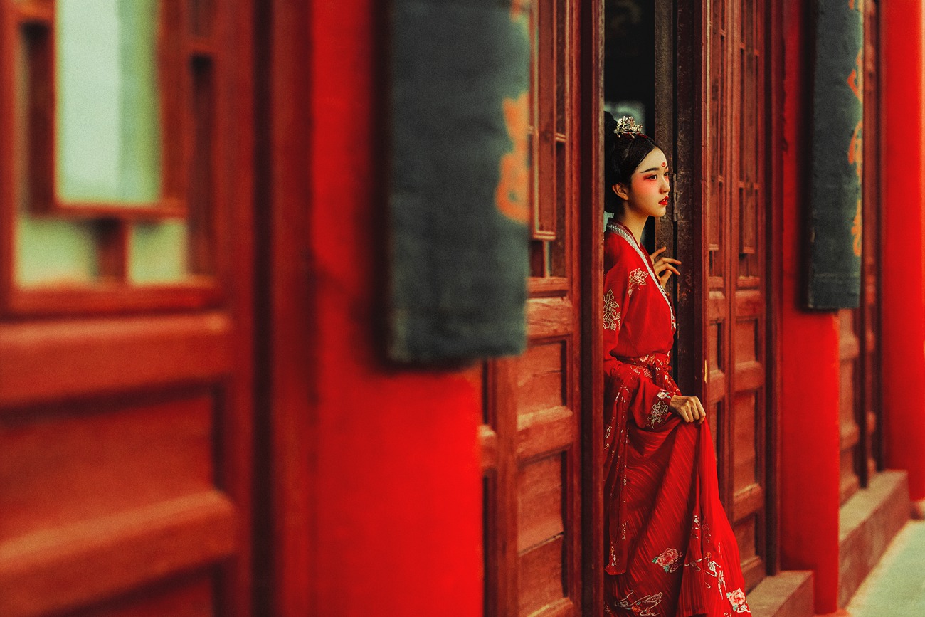 图片[14]-[YITUYU艺图语] 2021.08.23 梦千年 沧霁桔梗 [28P] – 速更版-美库