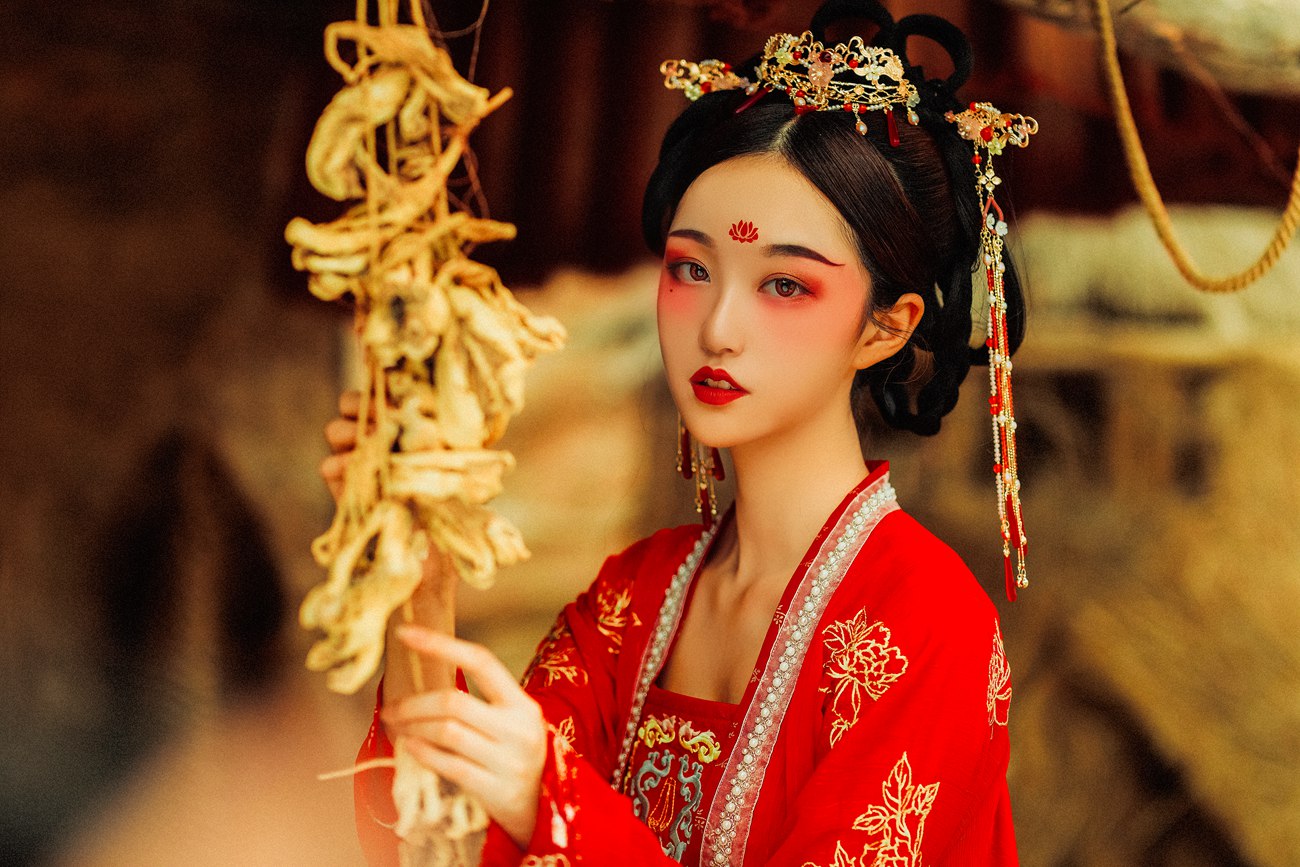 图片[15]-[YITUYU艺图语] 2021.08.23 梦千年 沧霁桔梗 [28P] – 速更版-美库