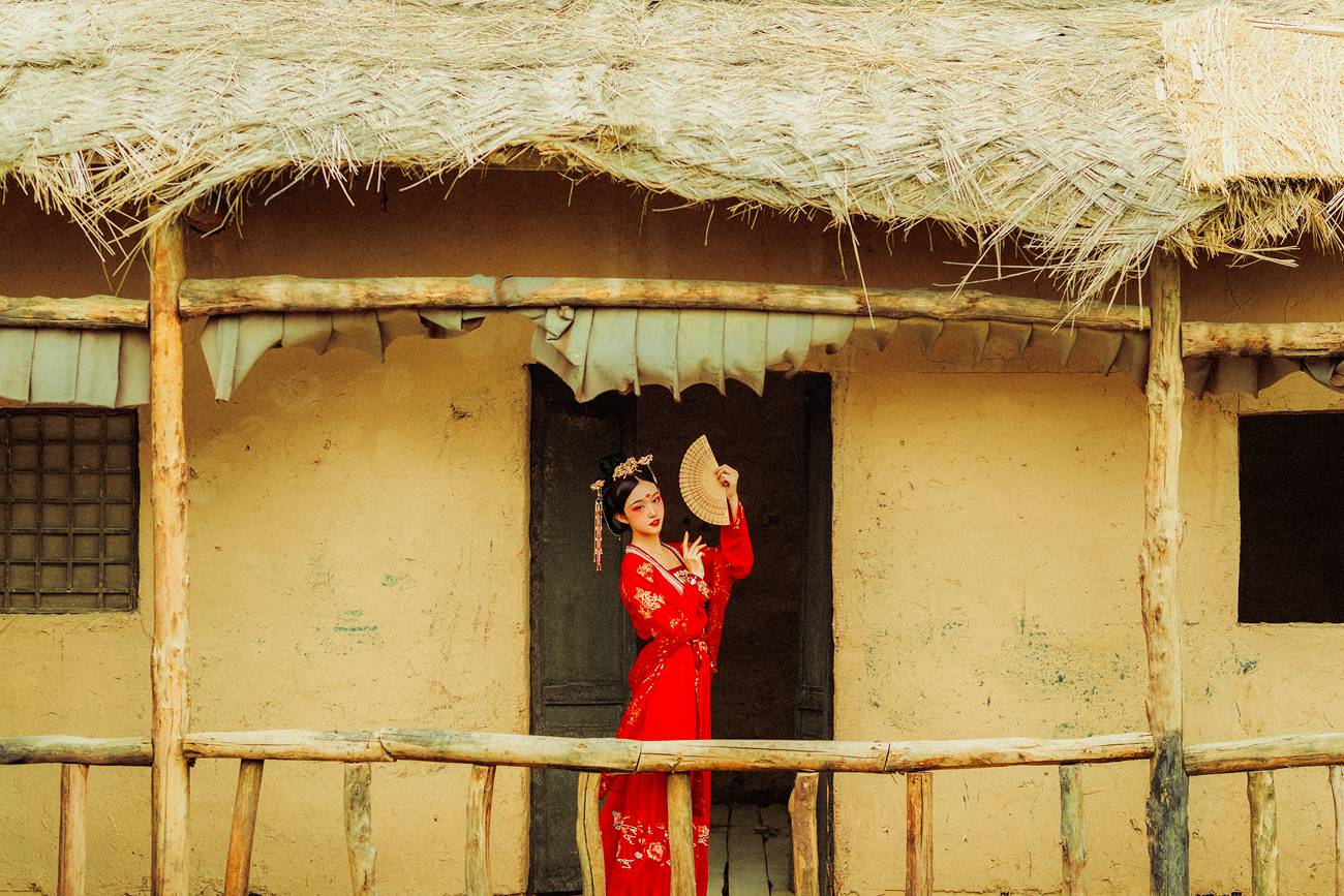 图片[17]-[YITUYU艺图语] 2021.08.23 梦千年 沧霁桔梗 [28P] – 速更版-美库