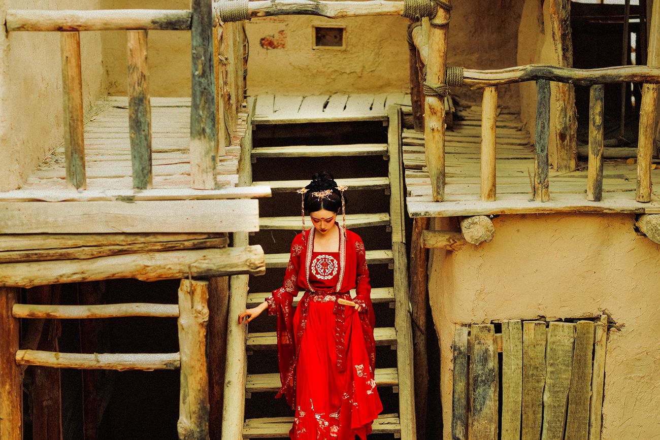 图片[19]-[YITUYU艺图语] 2021.08.23 梦千年 沧霁桔梗 [28P] – 速更版-美库