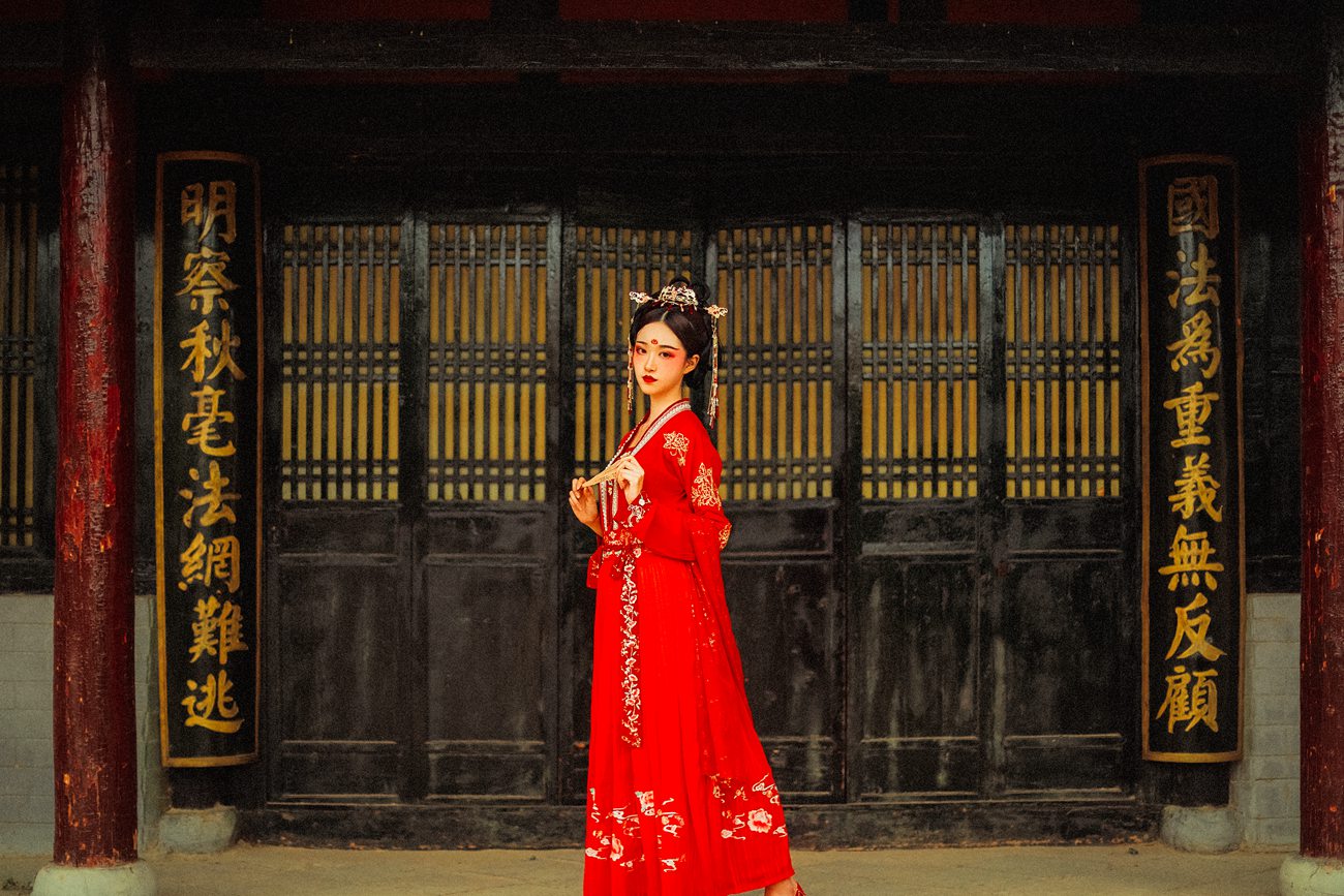 图片[29]-[YITUYU艺图语] 2021.08.23 梦千年 沧霁桔梗 [28P] – 速更版-美库