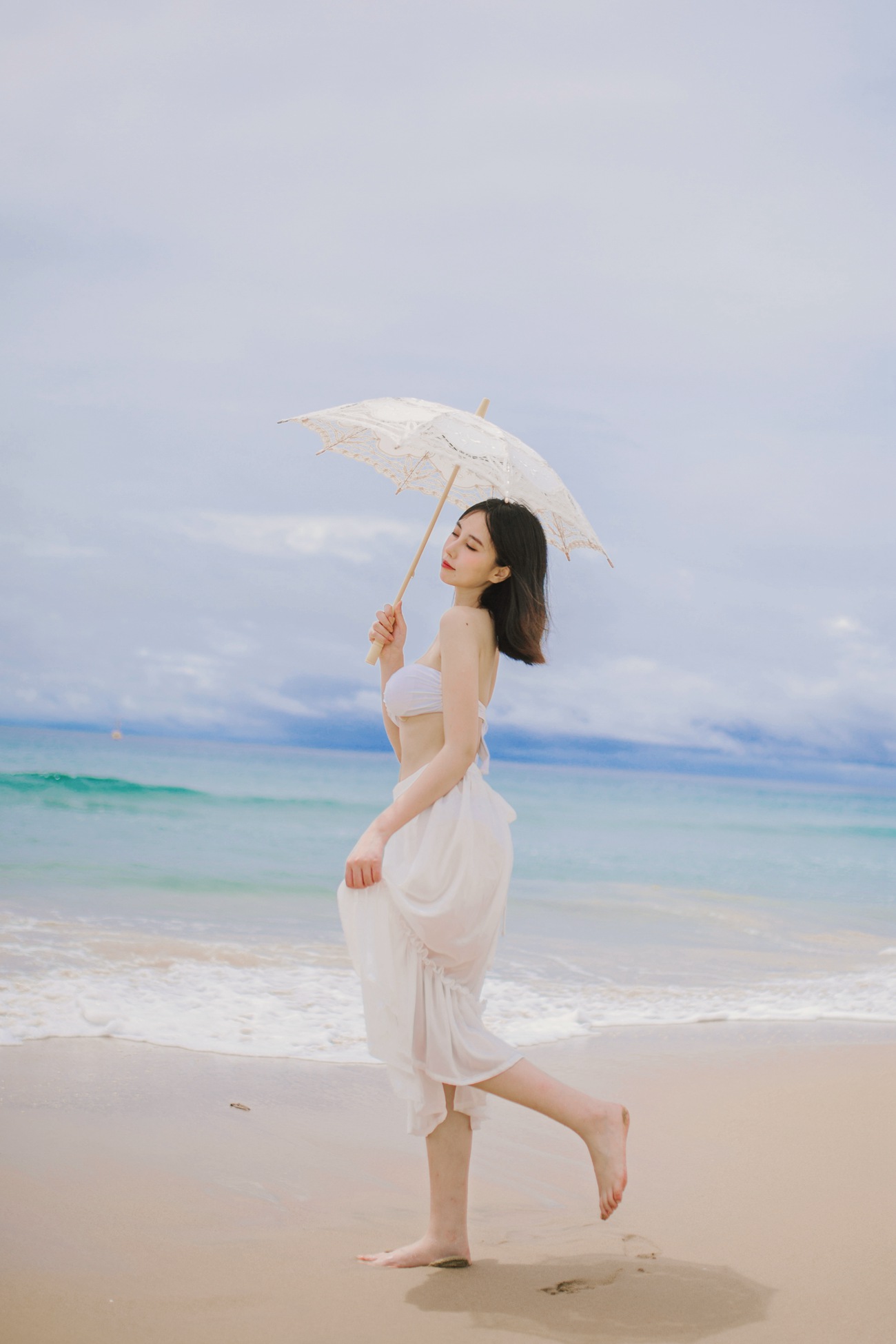 图片[10]-次元少女念雪ww – 听海 [36P] – 速更版-美库