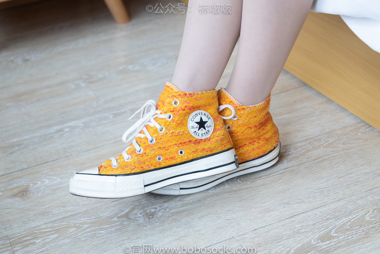 图片[11]-[BoBoSocks袜啵啵]NO.008 涵涵-帆布鞋、白色短棉袜、肉丝[139P] – 速更版-美库