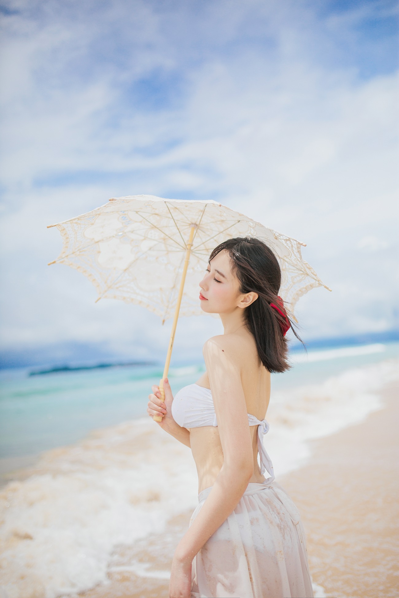 图片[28]-次元少女念雪ww – 听海 [36P] – 速更版-美库