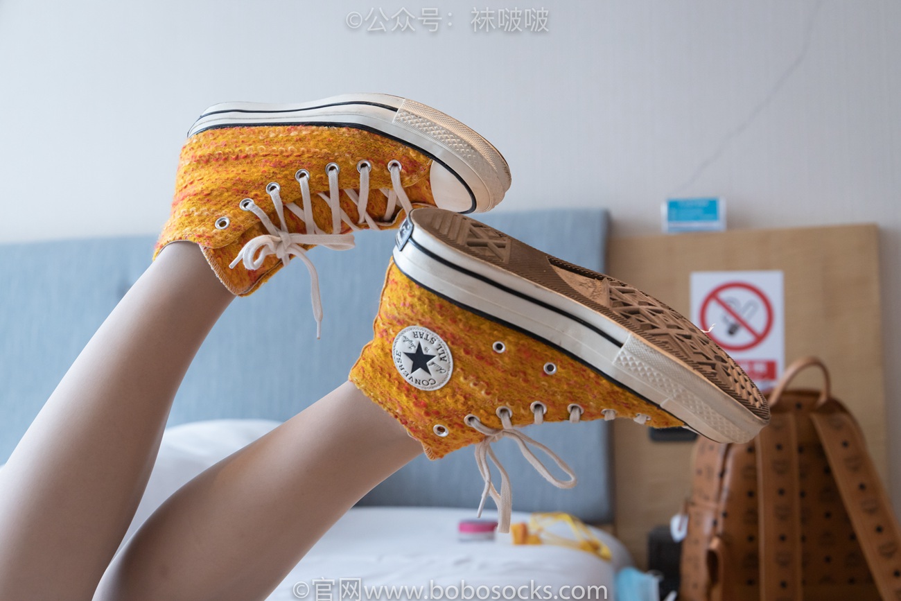 图片[20]-[BoBoSocks袜啵啵]NO.008 涵涵-帆布鞋、白色短棉袜、肉丝[139P] – 速更版-美库