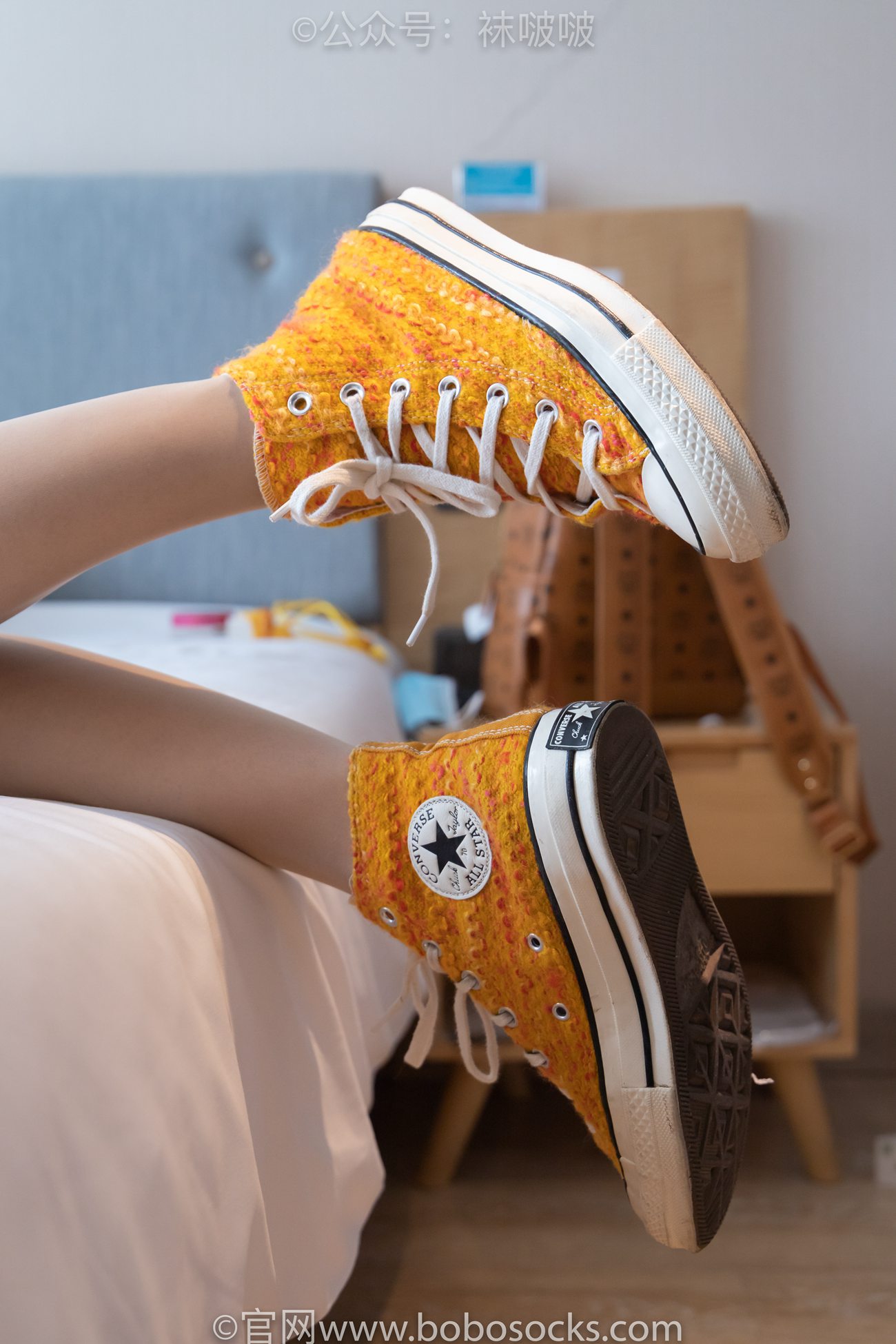 图片[21]-[BoBoSocks袜啵啵]NO.008 涵涵-帆布鞋、白色短棉袜、肉丝[139P] – 速更版-美库