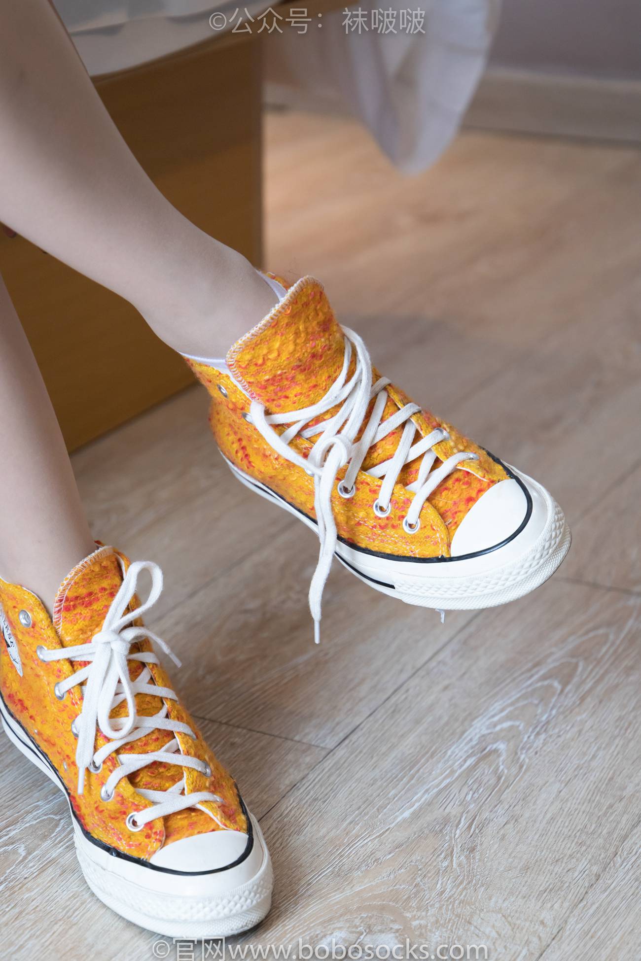 图片[24]-[BoBoSocks袜啵啵]NO.008 涵涵-帆布鞋、白色短棉袜、肉丝[139P] – 速更版-美库
