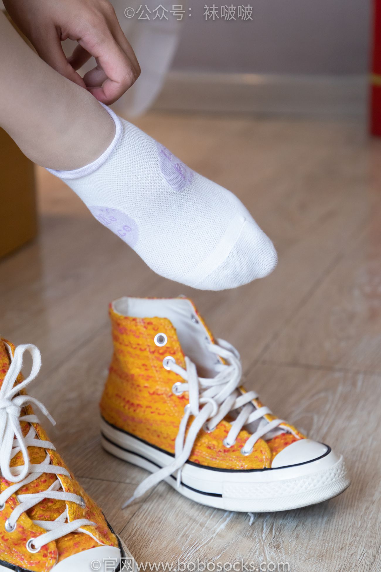 图片[25]-[BoBoSocks袜啵啵]NO.008 涵涵-帆布鞋、白色短棉袜、肉丝[139P] – 速更版-美库